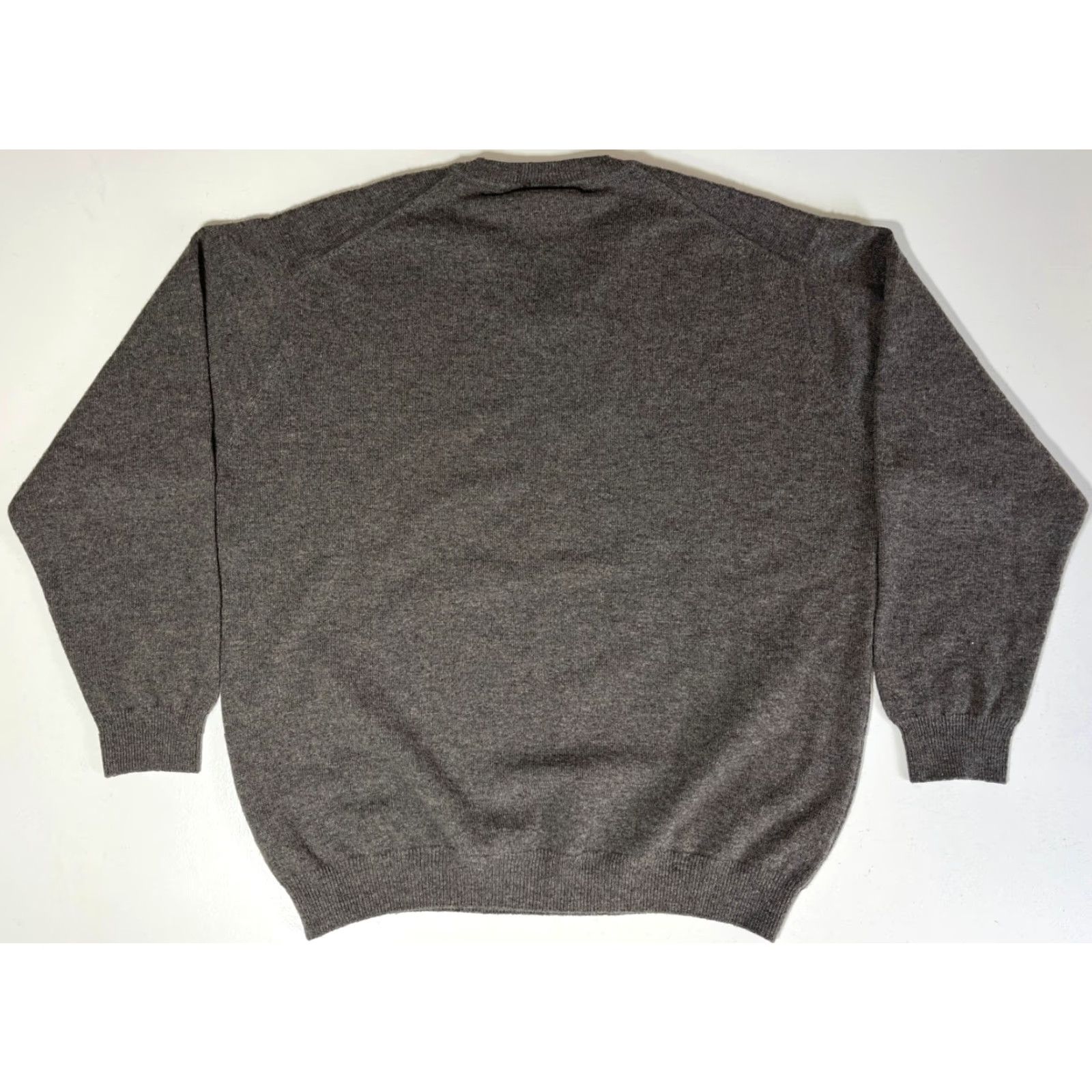 Lacoste VINTAGE Lacoste Sweater Shirt Mens 2XL Gray Wool V-Neck Pullover Winter Fall 90s Size US XXL / EU 58 / 5 - 5 Thumbnail