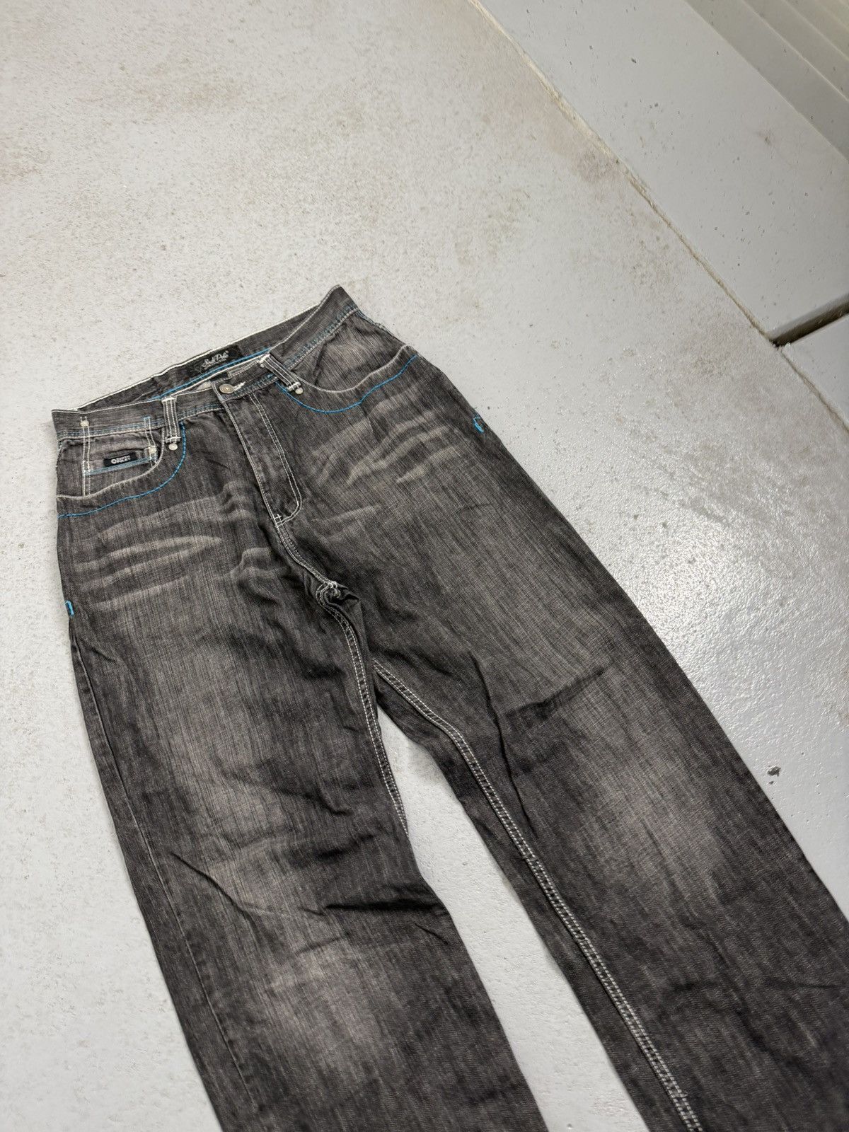 Southpole Vintage Southpole Comic Embroidered Logo Skate Y2K Jeans Size US 32 / EU 48 - 10 Thumbnail