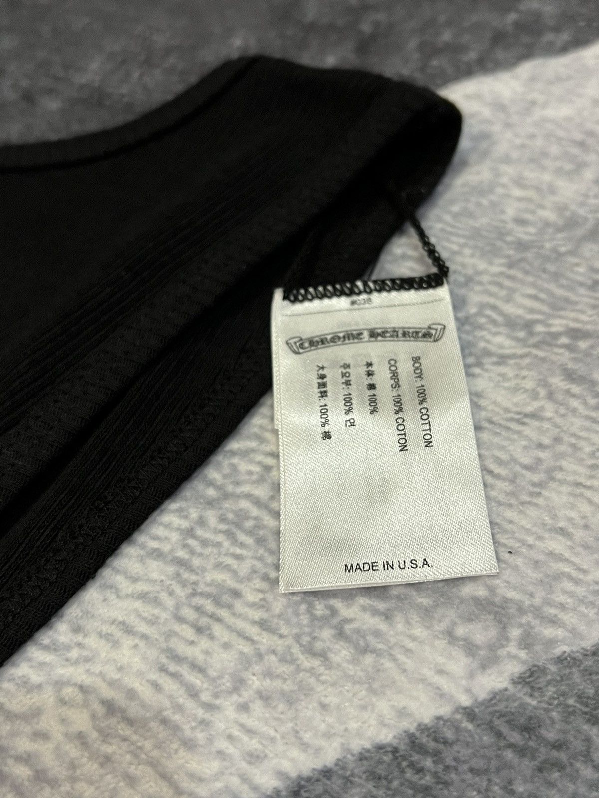 Chrome Hearts Chrome Hearts Tank Top Size US L / EU 52-54 / 3 - 9 Thumbnail