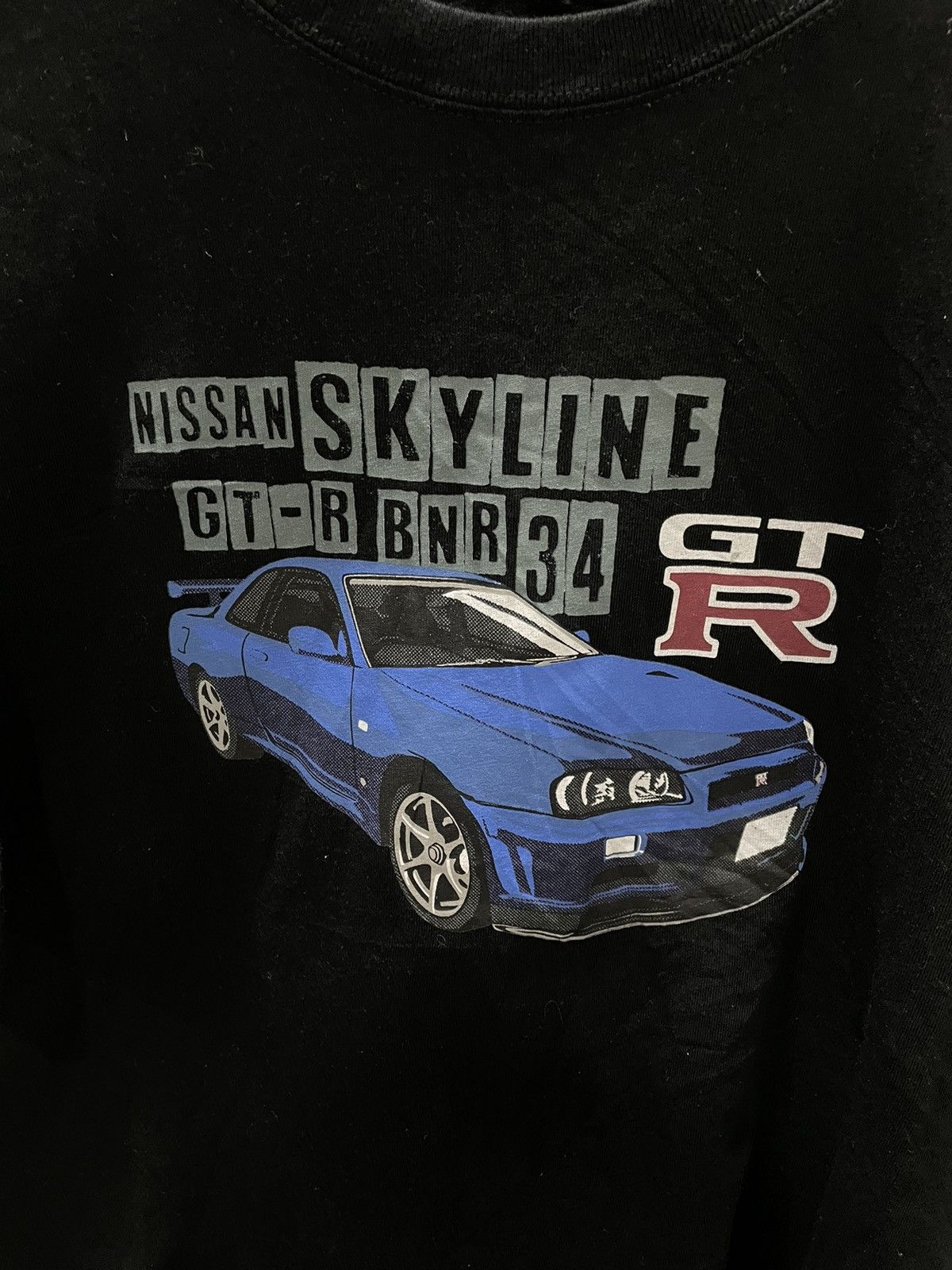 Vintage Nissan skyline GT-R R34 t-shirt Size US L / EU 52-54 / 3 - 2 Thumbnail