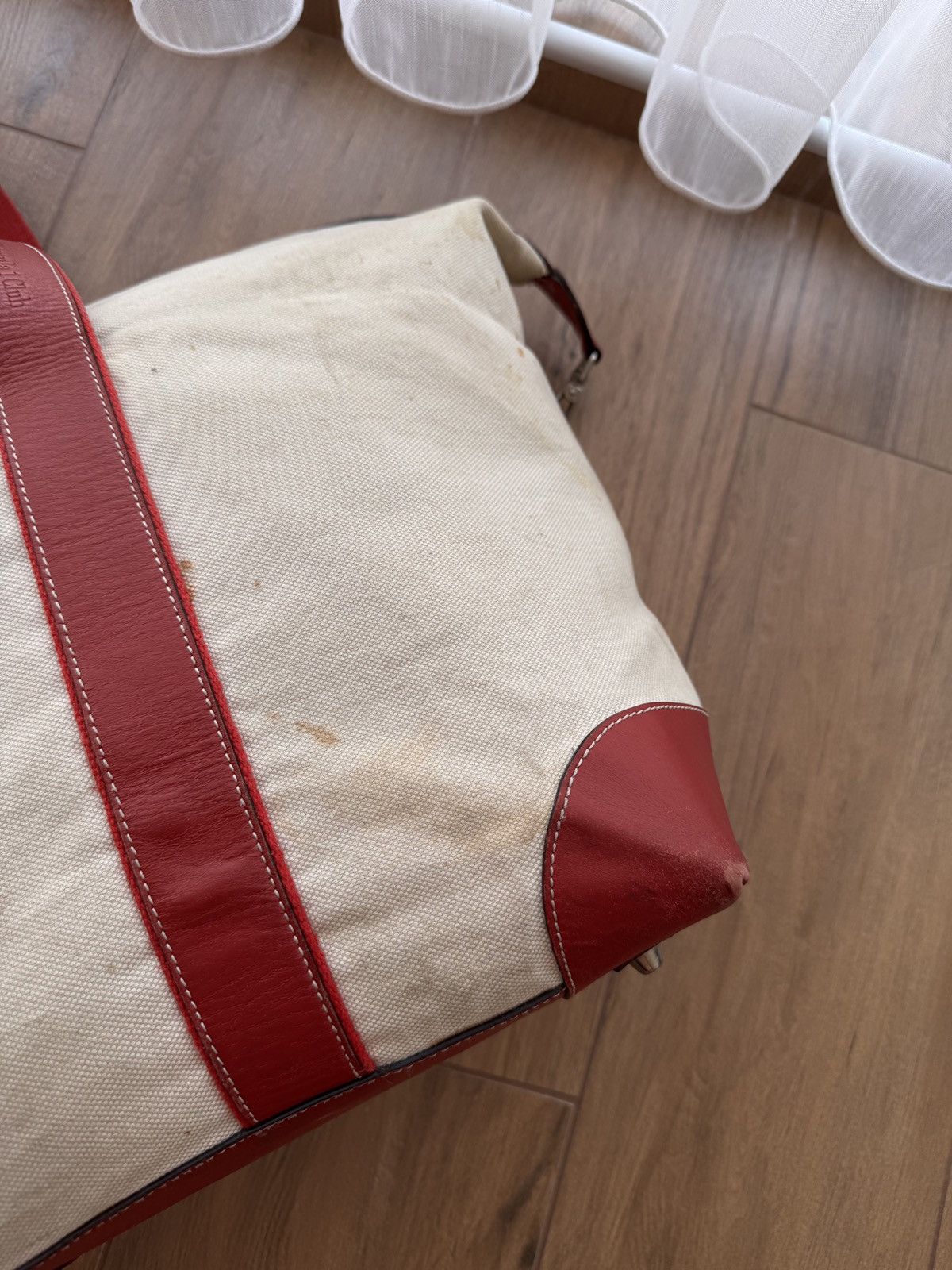 Other Vintage Ferrari Formula 1 Club Canvas & Leather Travel Bag Size ONE SIZE - 11 Thumbnail