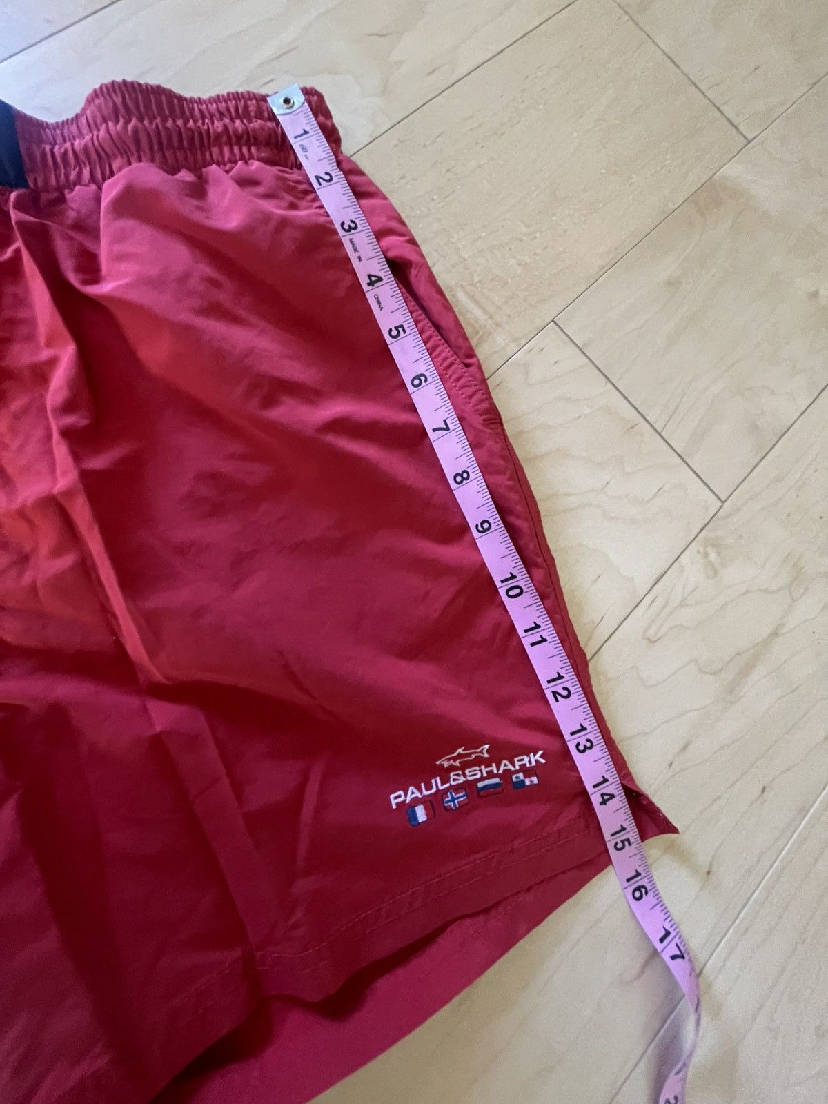 Paul & Shark Paul Shark Yachting mens trunks red made in italy S Size US 30 / EU 46 - 11 Thumbnail