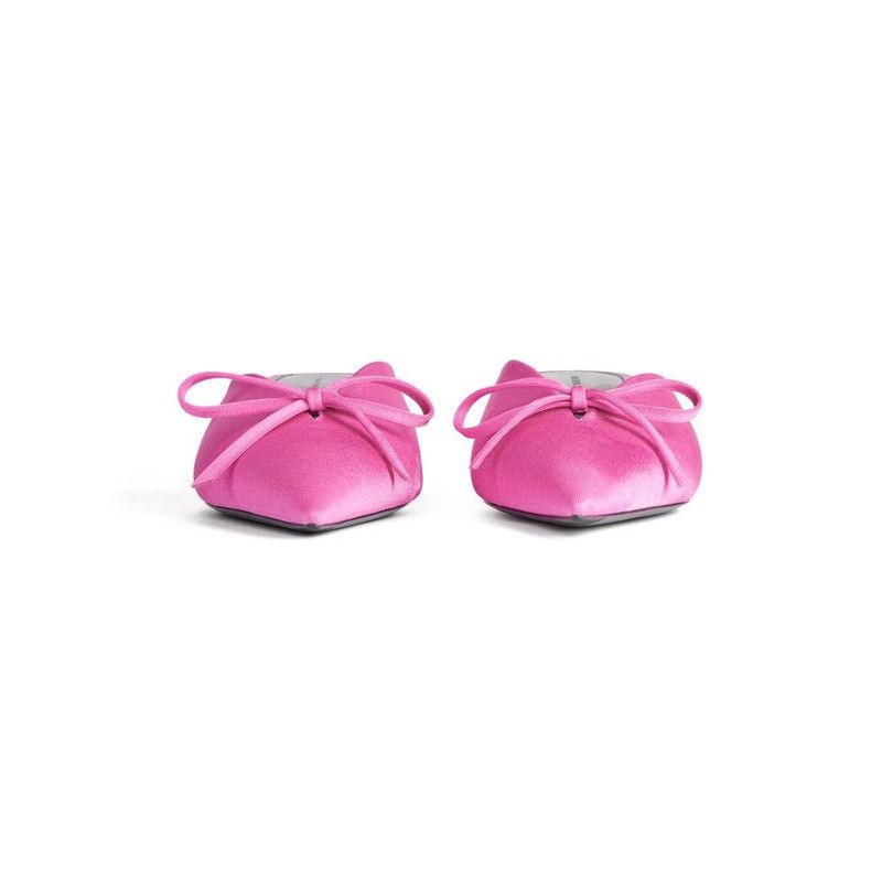 Balenciaga o1srvl11e0526 Knife Bow 40mm Mules in Pink Size US 9 / IT 39 - 3 Thumbnail