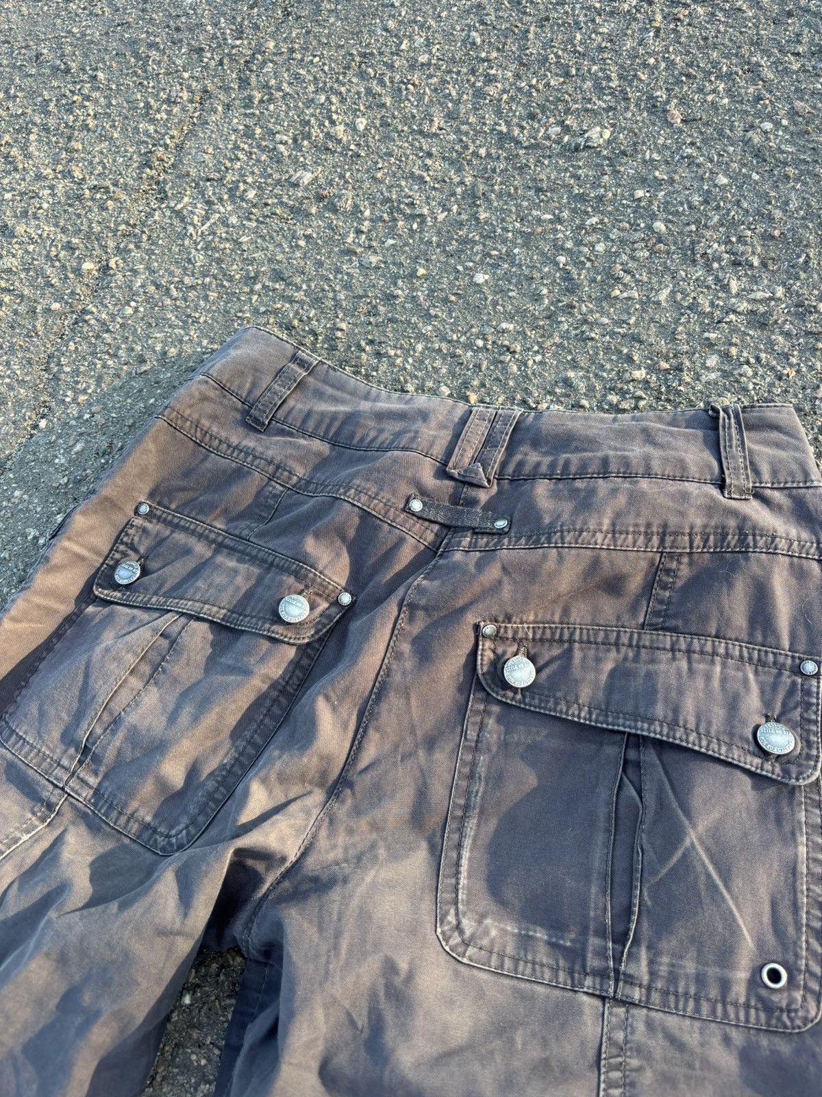 Vintage Vintage Y2K streetone cargo avant garde pants Size 24" / US 00 / IT 34 - 6 Thumbnail