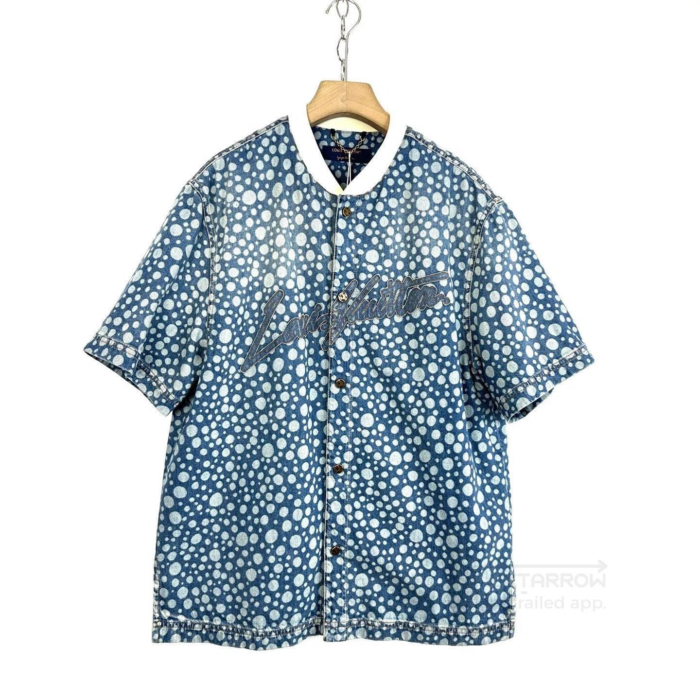 Louis Vuitton LV x Kusama Polka Dot Denim Jacket. Size L / US 10 / IT 46 - 1 Thumbnail