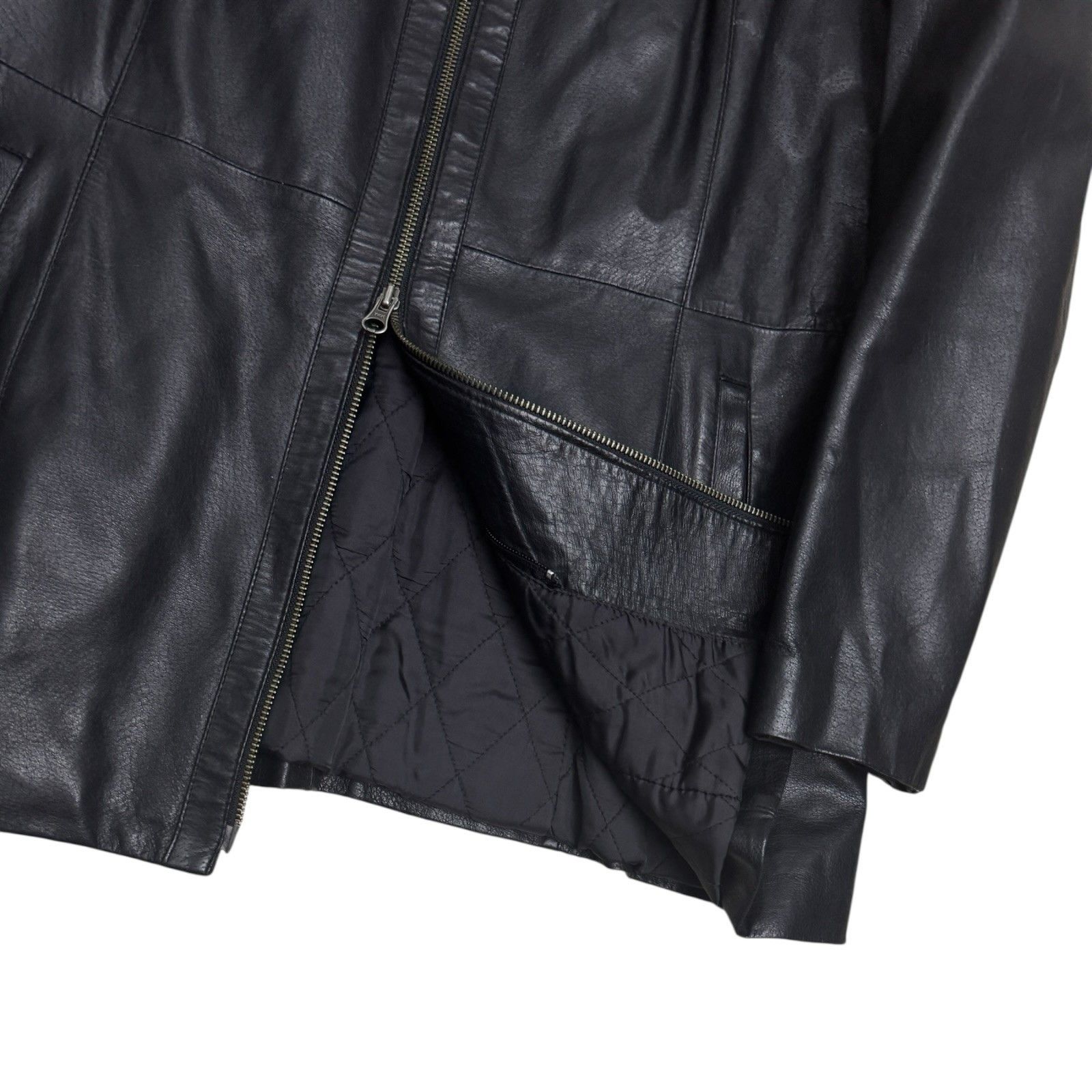 Danier DANIER LEATHER Vintage Y2K Business Trench Jacket Coat Large Size L / US 10 / IT 46 - 5 Thumbnail