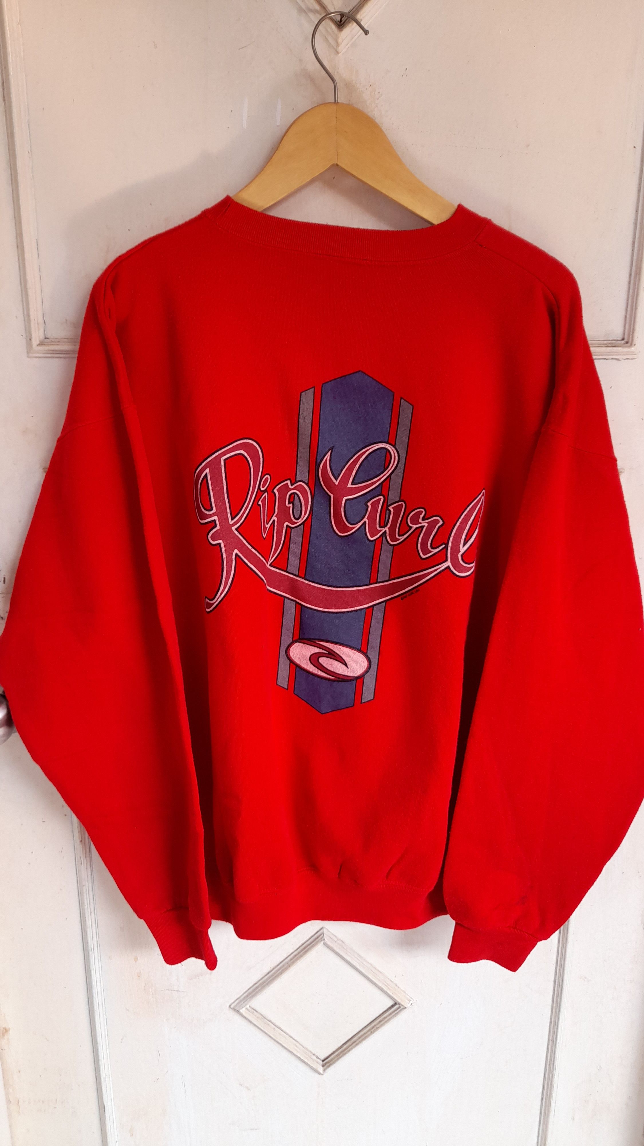 Rip Curl × Vintage Rare Vintage Rip Curl Sweatshirt Size US M / EU 48-50 / 2 - 3 Thumbnail