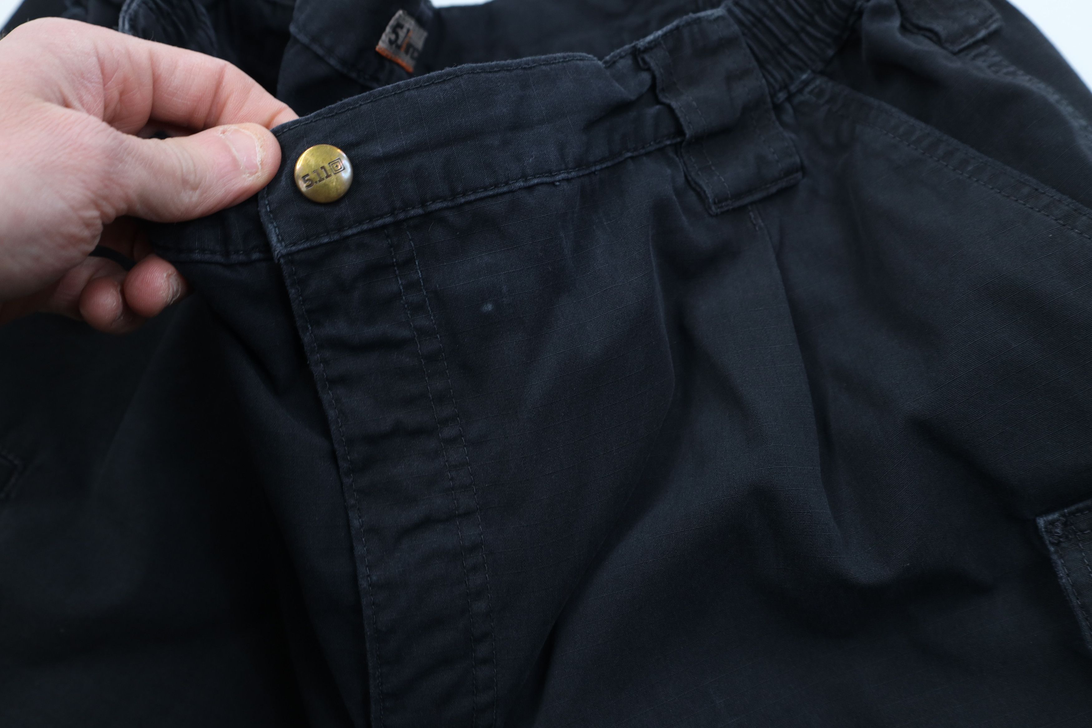 Vintage 5.11 Tactical Series Ripstop Taclite Pro Cargo Pants Black Size US 42 / EU 58 - 8 Thumbnail
