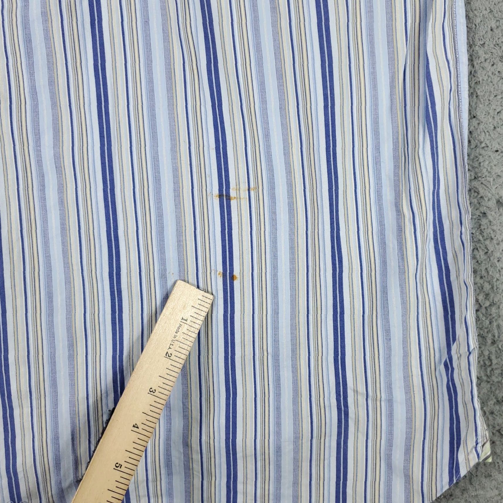 Tommy Hilfiger Tommy Hilfiger Shirt Mens 2XL Blue Striped Button-Up Long Sleeve Casual Brand: Tommy Hilfiger Shirt Mens 2XL Blue Striped Button-Up Long Sleeve Size US XXL / EU 58 / 5 - 6 Thumbnail
