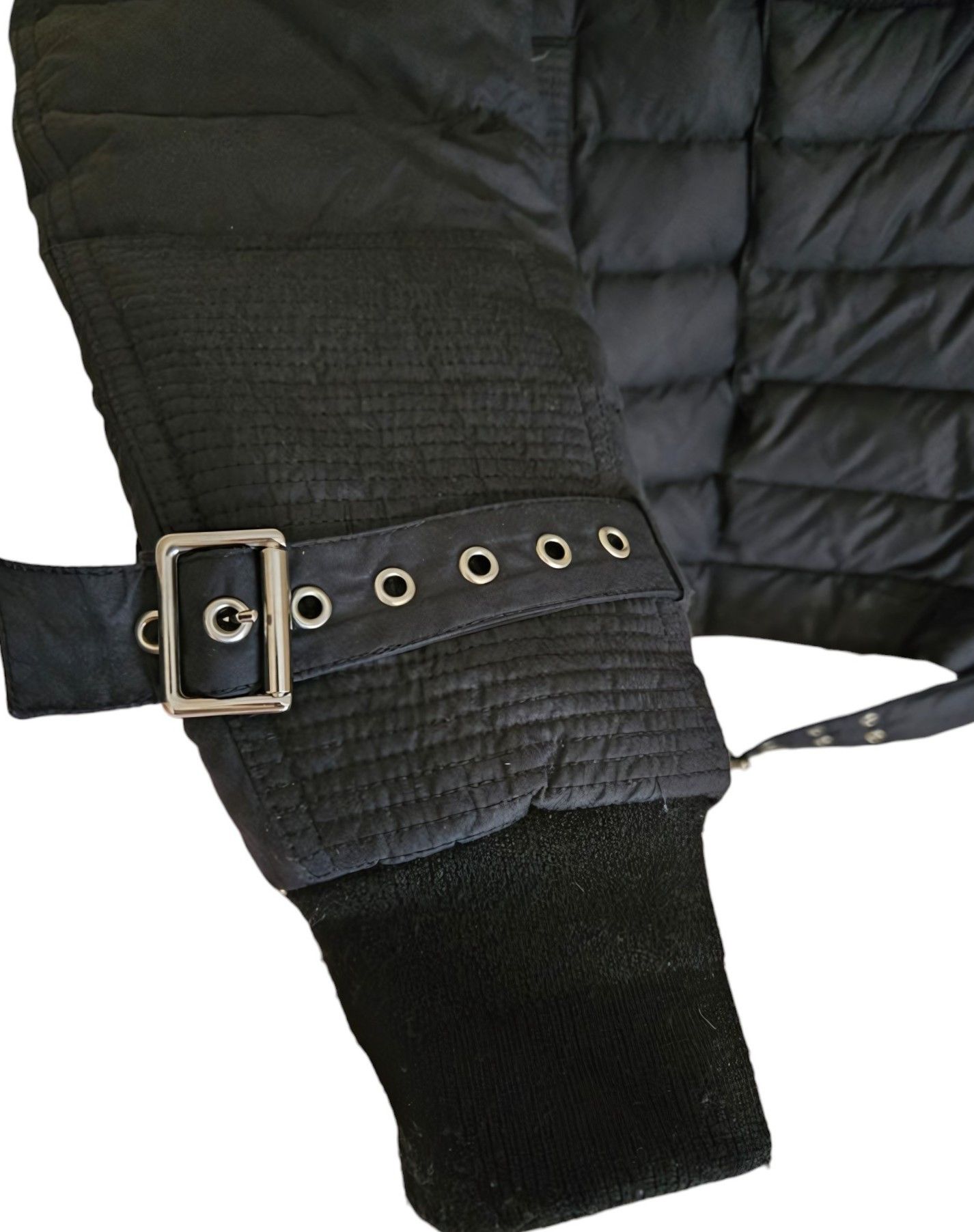 Balmain GOOSE DOWN PADDED BIKER JACKET Size US M / EU 48-50 / 2 - 10 Thumbnail