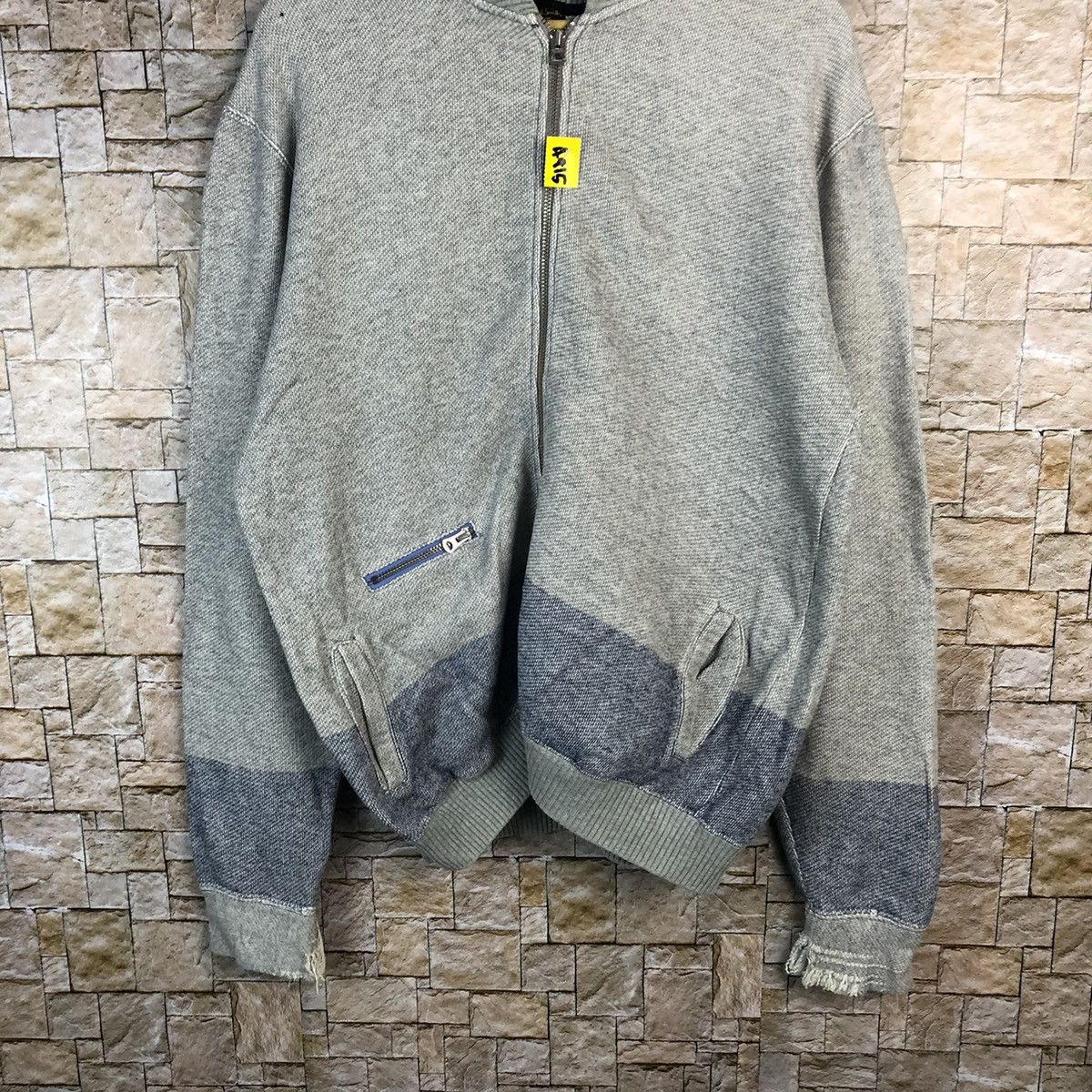 Paul Smith Paul Smith ripped distressed Grey sweater #A815 Size US L / EU 52-54 / 3 - 3 Thumbnail
