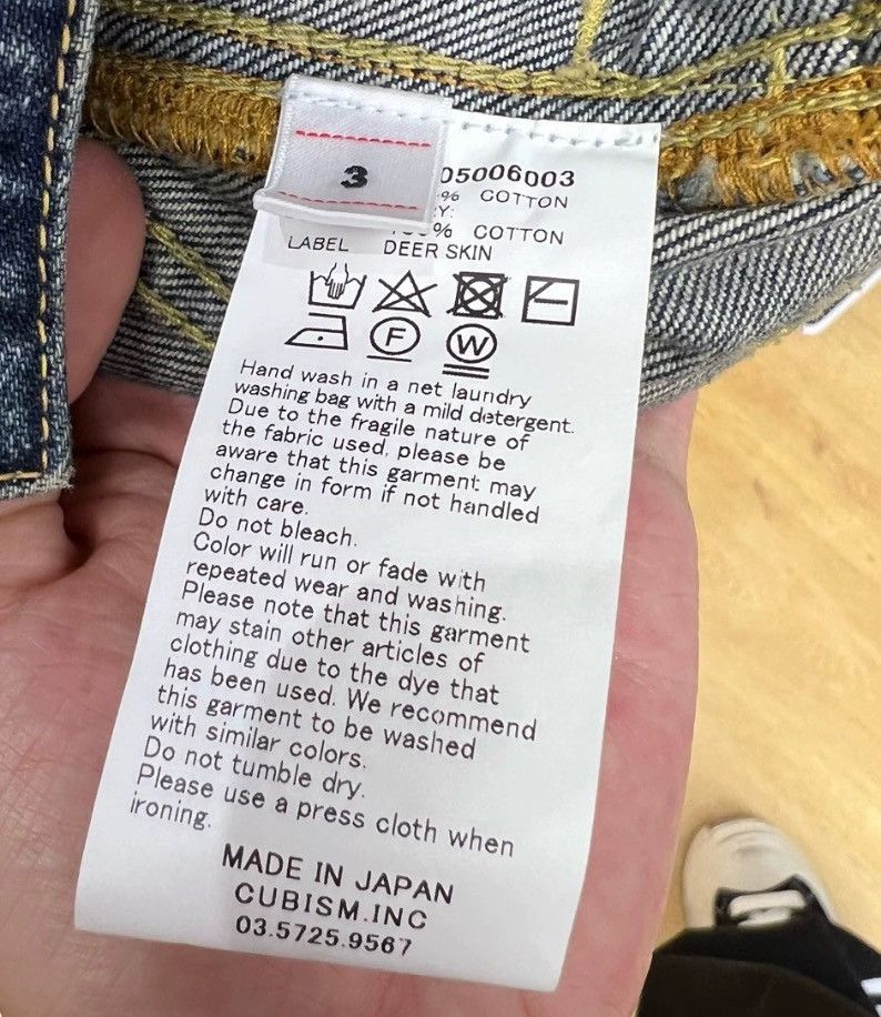 Visvim Visvim 101 Jkt washed denim jacket2412-Nextarrow Size US L / EU 52-54 / 3 - 4 Thumbnail