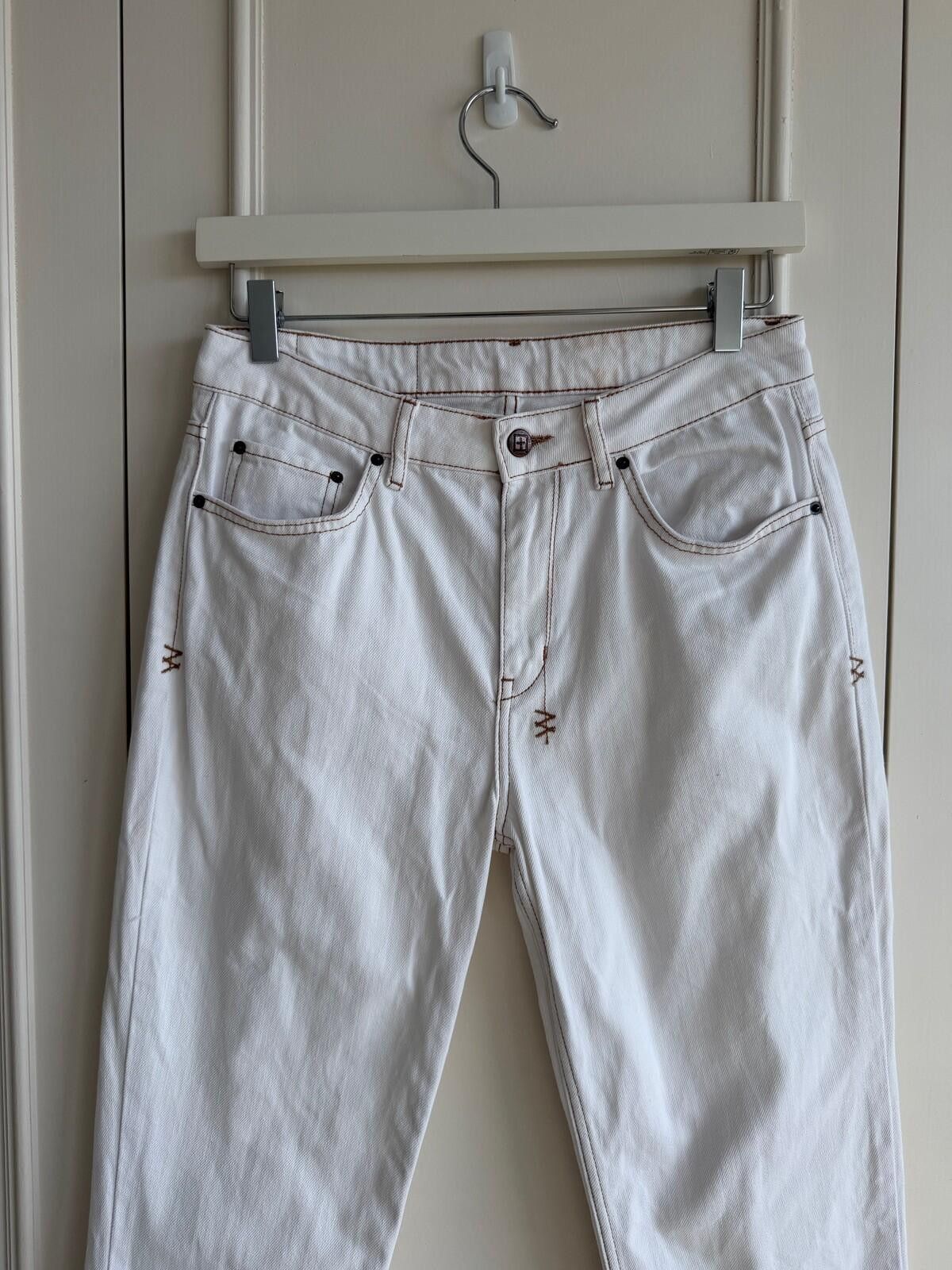 Ksubi new ksubi womens denim jeans nine o sugar rush white 28 10 Size 28" / US 6 / IT 42 - 5 Thumbnail