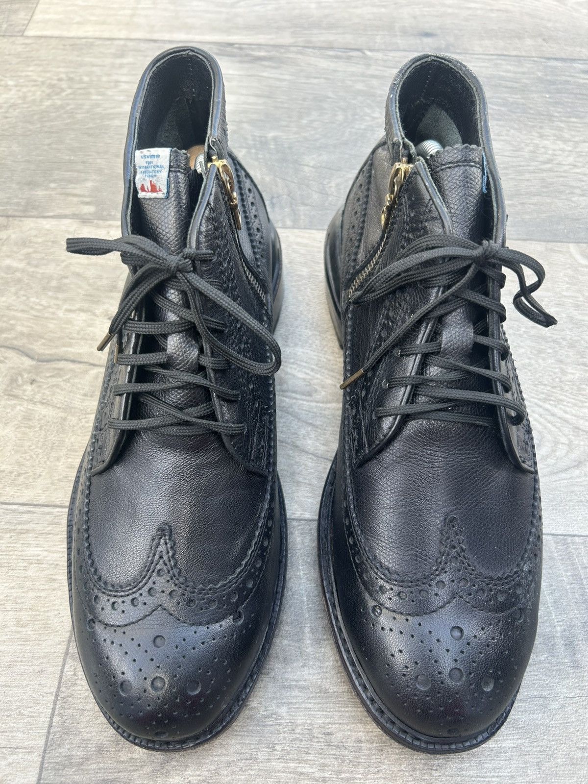 Visvim Visvim Patrician Mid W.T.-Folk brogue boots Size US 8 / EU 41 - 1 Thumbnail