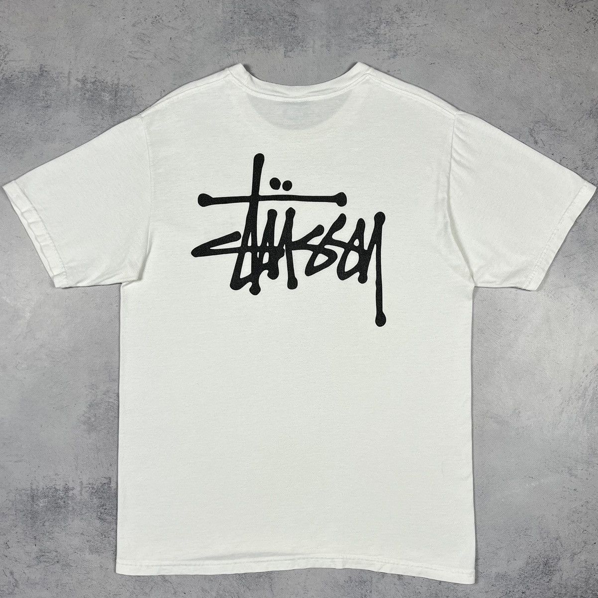Stussy Vintage Stussy Y2K graffiti script logo T shirt 00’s Size US M / EU 48-50 / 2 - 2 Thumbnail