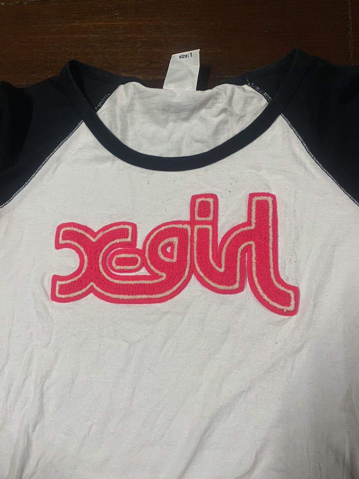 X-Girl × Xlarge FIRE 🔥 XGIRL BIG LOGO EMBROIED Size M / US 6-8 / IT 42-44 - 6 Thumbnail