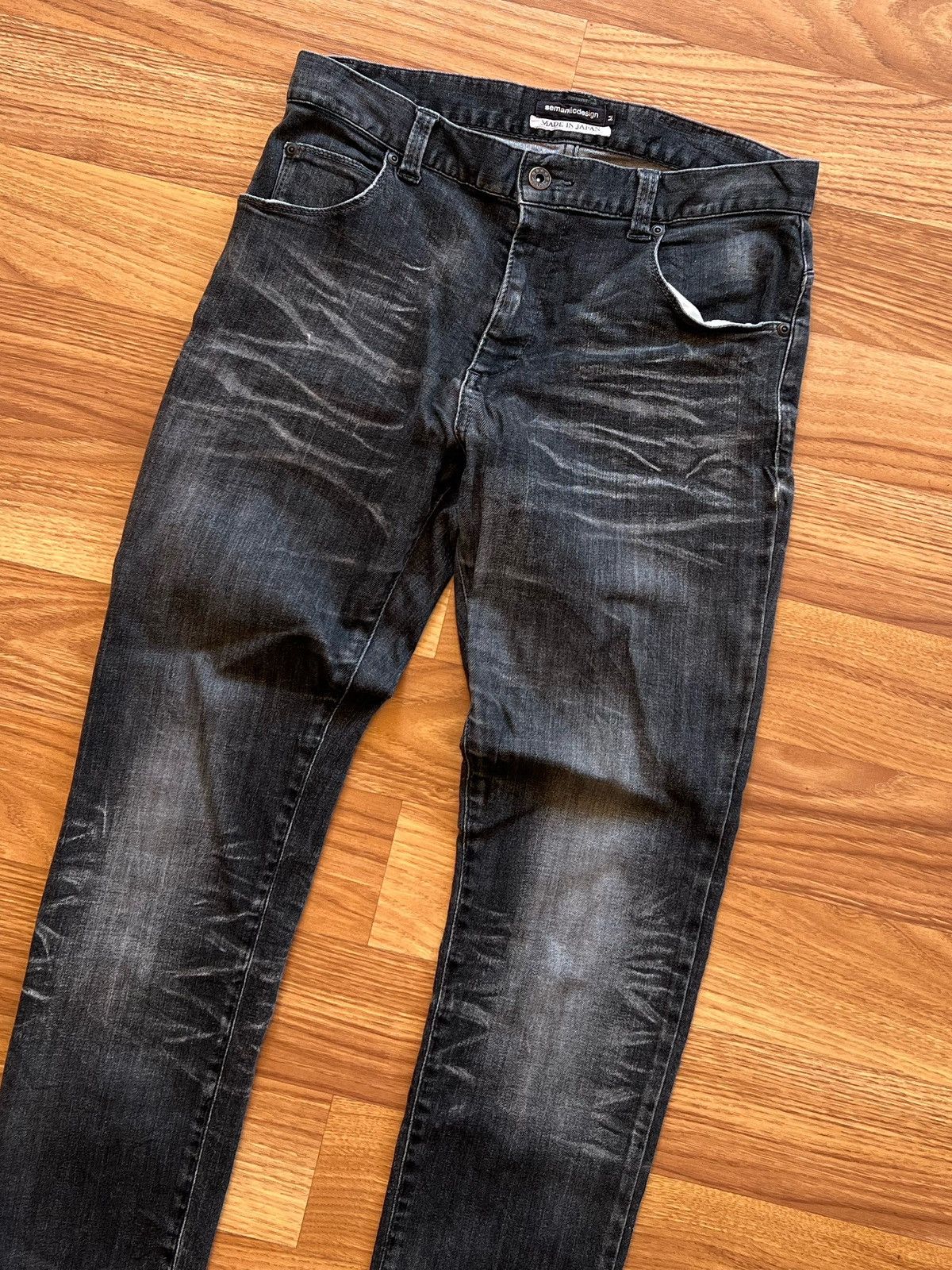 semanticdesign Semanticdesign stretch denim pants Size 31" - 3 Thumbnail