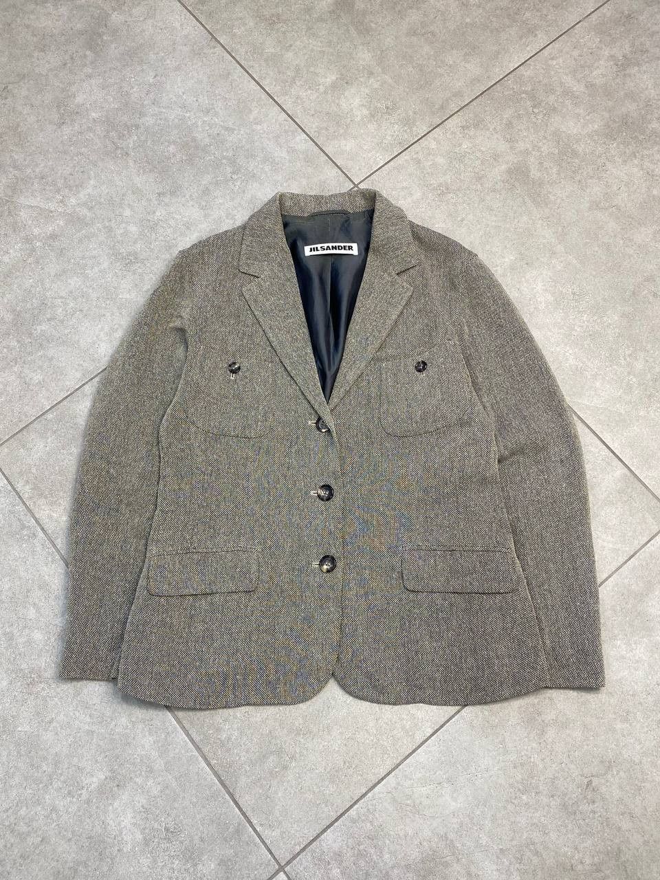 Jil Sander Vintage Jil Sander Pocket Blazer Jacket Size XS / US 0-2 / IT 36-38 - 1 Thumbnail