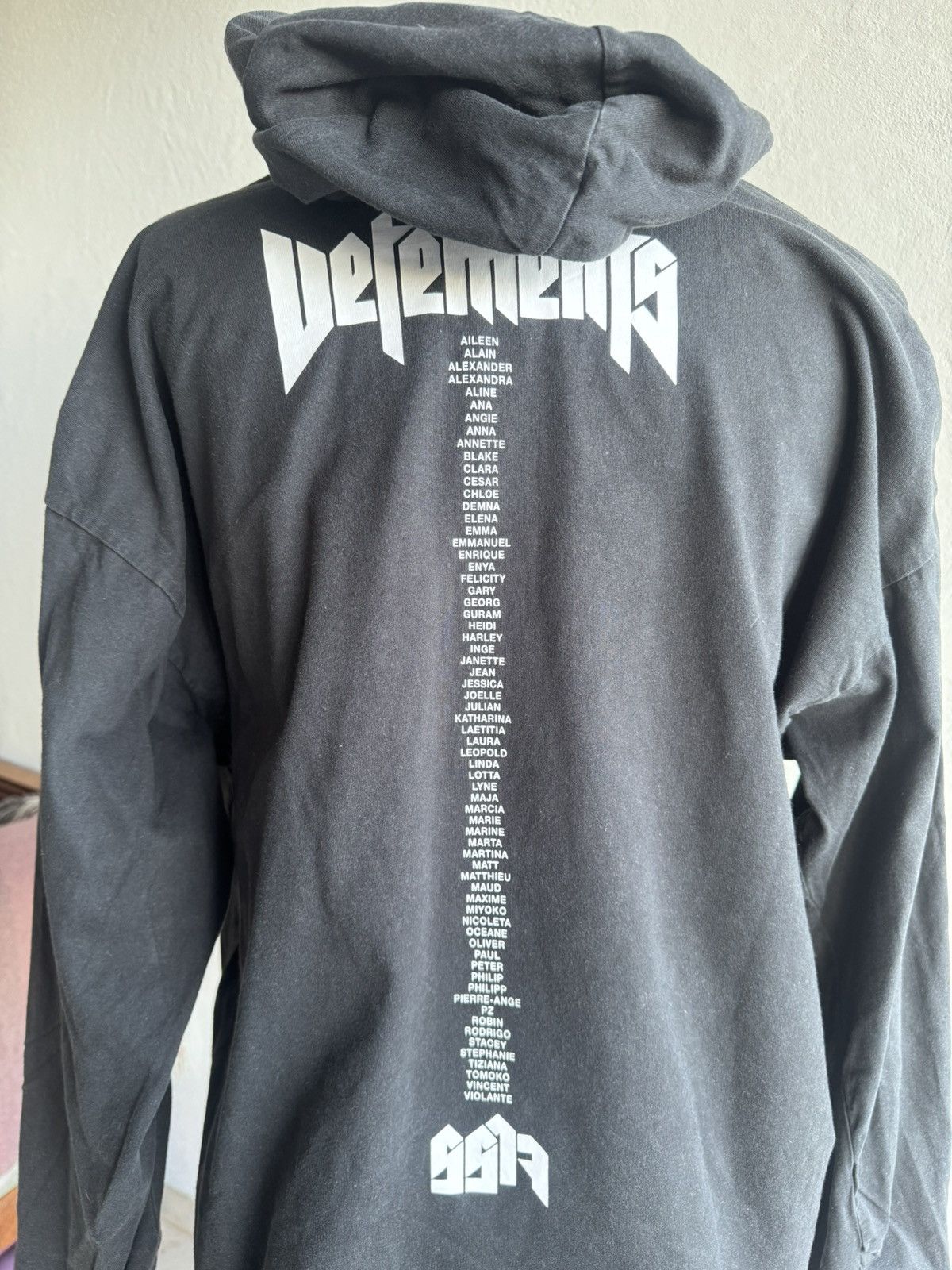 Vetements Vetements x Hanes SS17 Staff Tour Hoodie Size US S / EU 44-46 / 1 - 2 Thumbnail