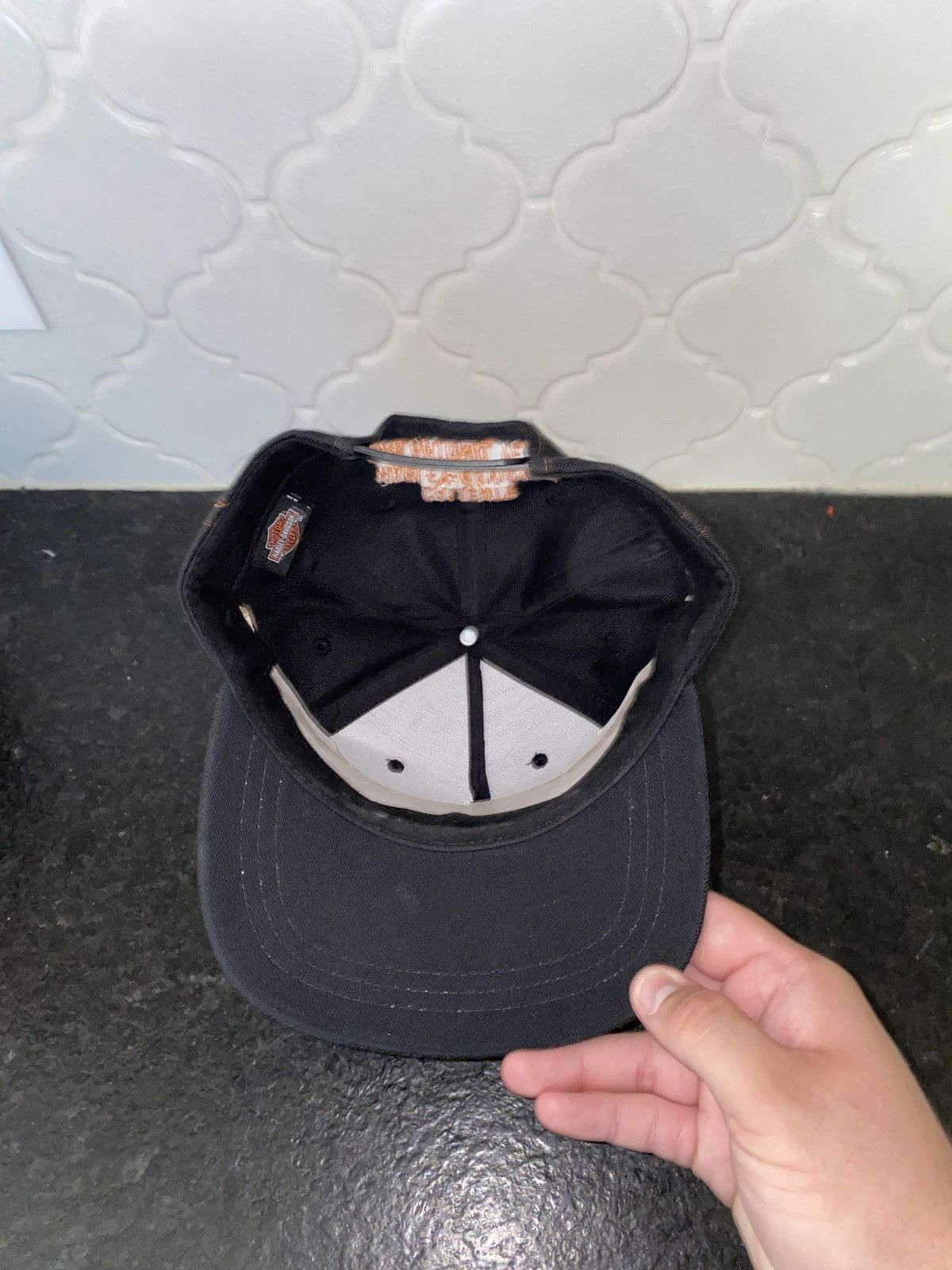 Harley Davidson Vintage 90s Harley Davidson san antonio snapback Size ONE SIZE - 3 Thumbnail
