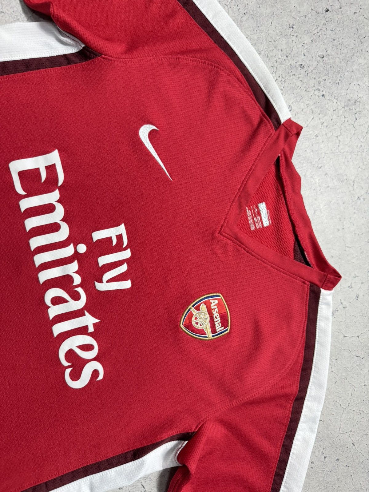Nike Nike FC Arsenal 2008/2009 Vintage Soccer Jersey Size US S / EU 44-46 / 1 - 8 Thumbnail