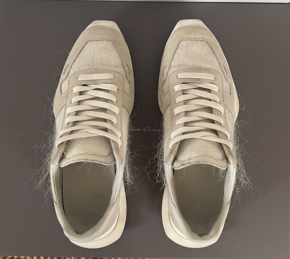 Rick Owens Rick Owens FW18 Sisyphus Oblique runners Size US 9 / EU 42 - 6 Thumbnail