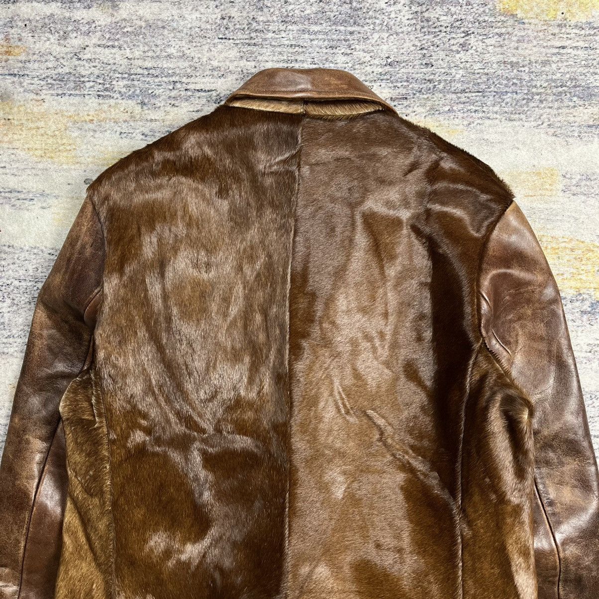 Indian Motorcycle Indian toyo enterprise pony hair horsehide leather jacket Size US M / EU 48-50 / 2 - 9 Thumbnail