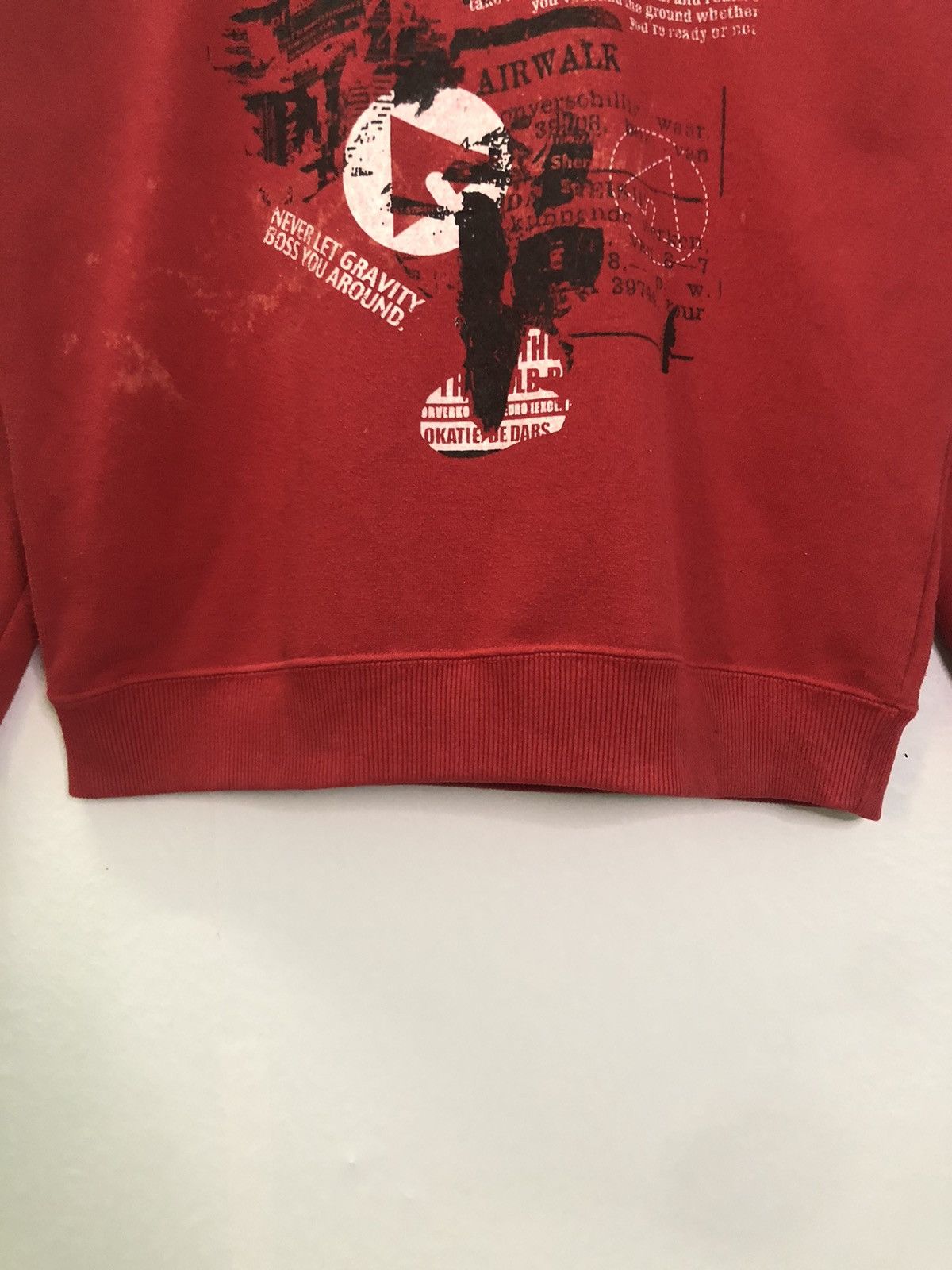 Japanese Brand × Vintage Air Walk Y2K Sweatshirt Size US XS / EU 42 / 0 - 5 Thumbnail