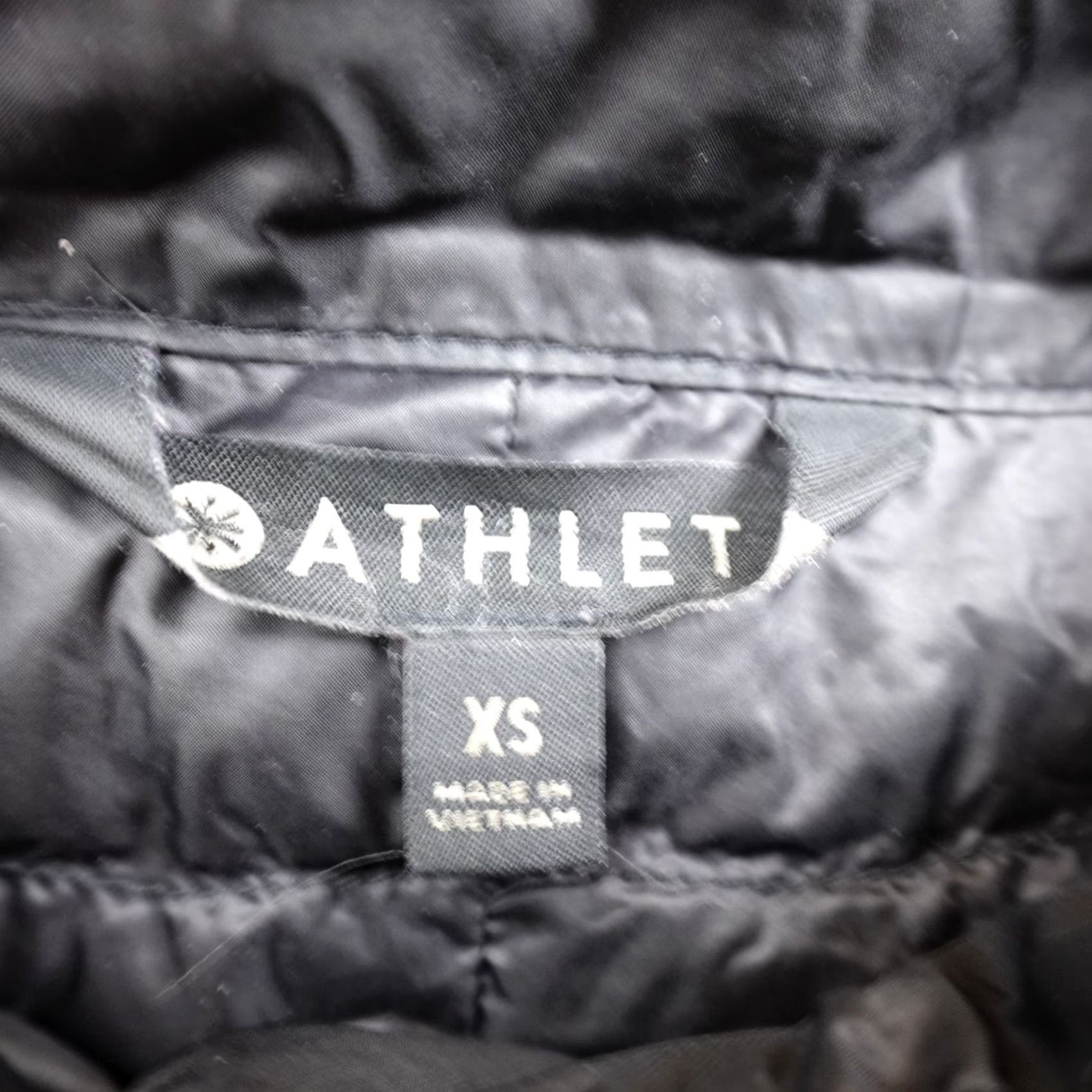 Athleta Athleta Jacket Womens XS Black Quilted Packable Insulated Down Zip Puffer Coat Size XS / US 0-2 / IT 36-38 - 4 Thumbnail