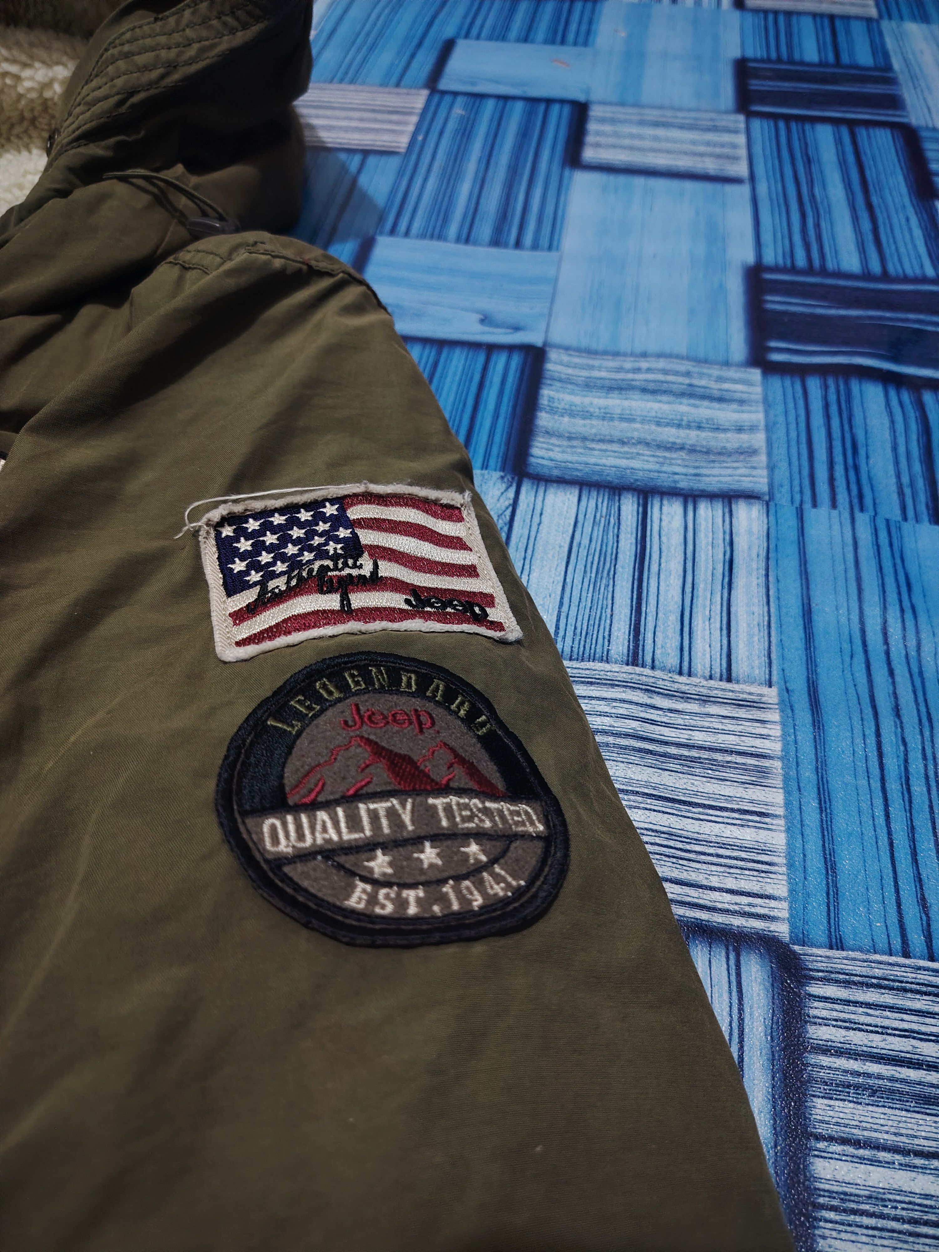 Japanese Brand Vtg Japanese Jeep Jacket Military Style Jakcet Size US XL / EU 56 / 4 - 8 Thumbnail