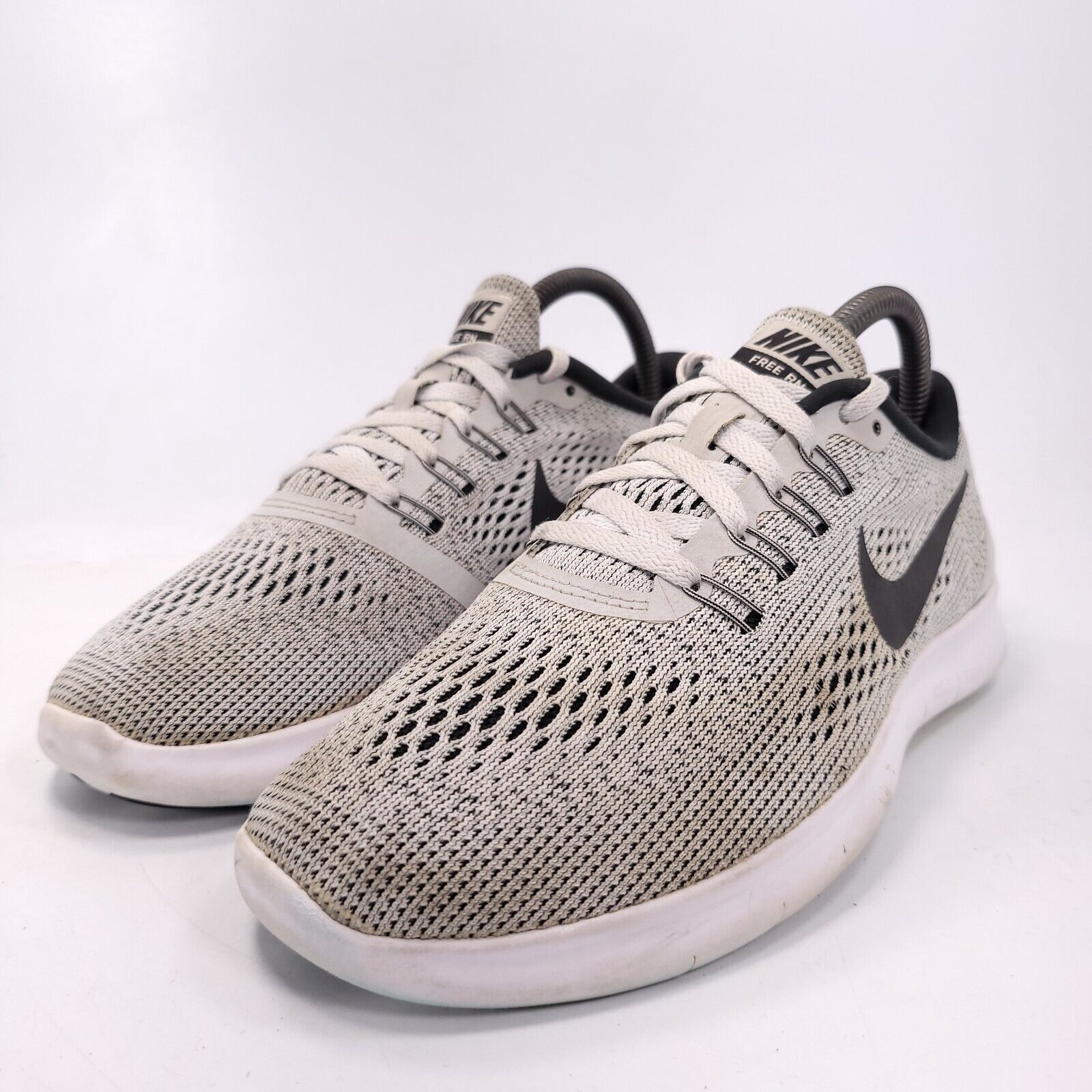 Nike Nike Free RN Shoe Womens Size 8 831509-101 Gray Black White Size US 8 / IT 38 - 1 Thumbnail