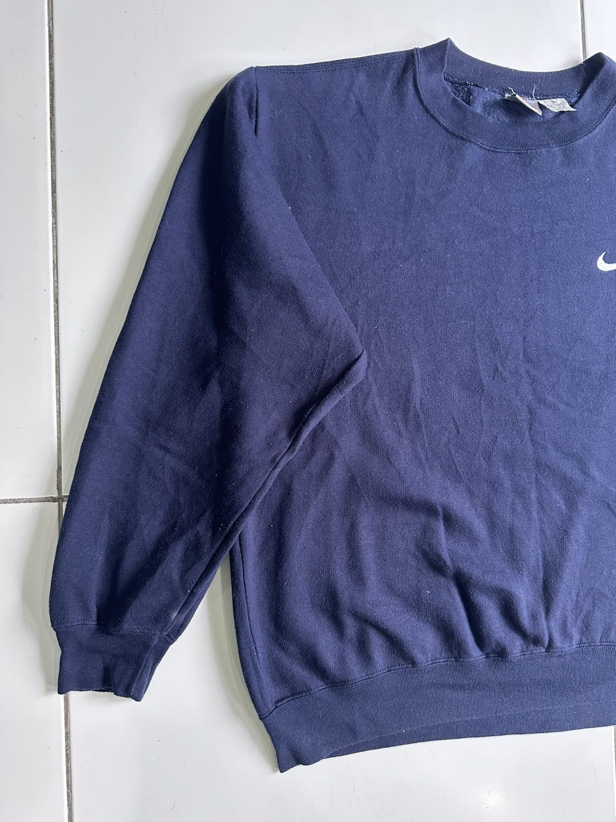 Nike Vintage Nike dark blue sweatshirt Size US M / EU 48-50 / 2 - 2 Thumbnail
