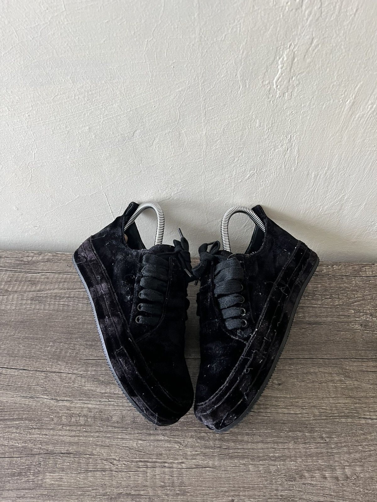 Ann Demeulemeester SCAMOSCIATO VELVET SNEAKERS Size US 6 / IT 36 - 6 Thumbnail
