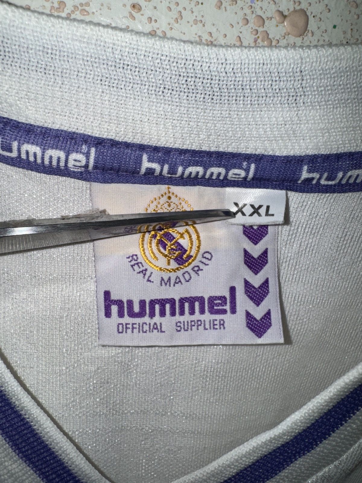 Hummel Real Madrid 1990/91 Home Shirt Hummel Size US XXL / EU 58 / 5 - 3 Thumbnail