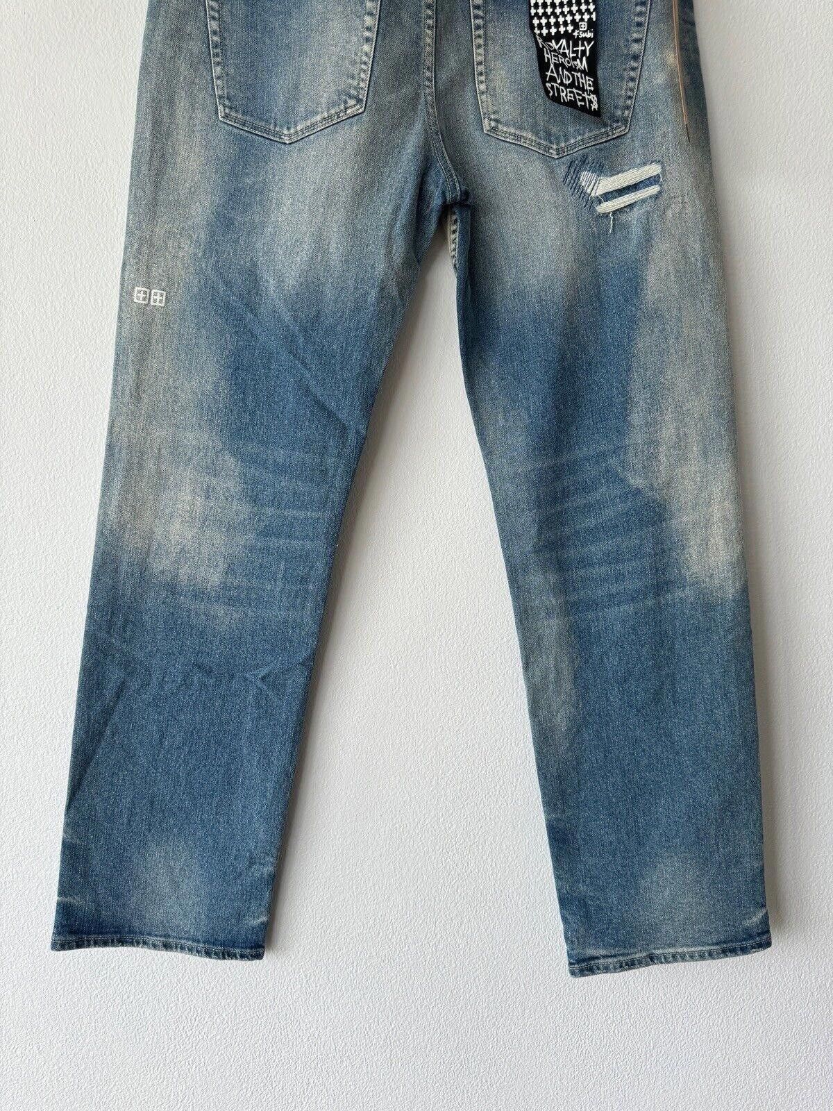 Ksubi new Ksubi mens denim jean hazlow 32 medium tektonik blue Size US 32 / EU 48 - 7 Thumbnail