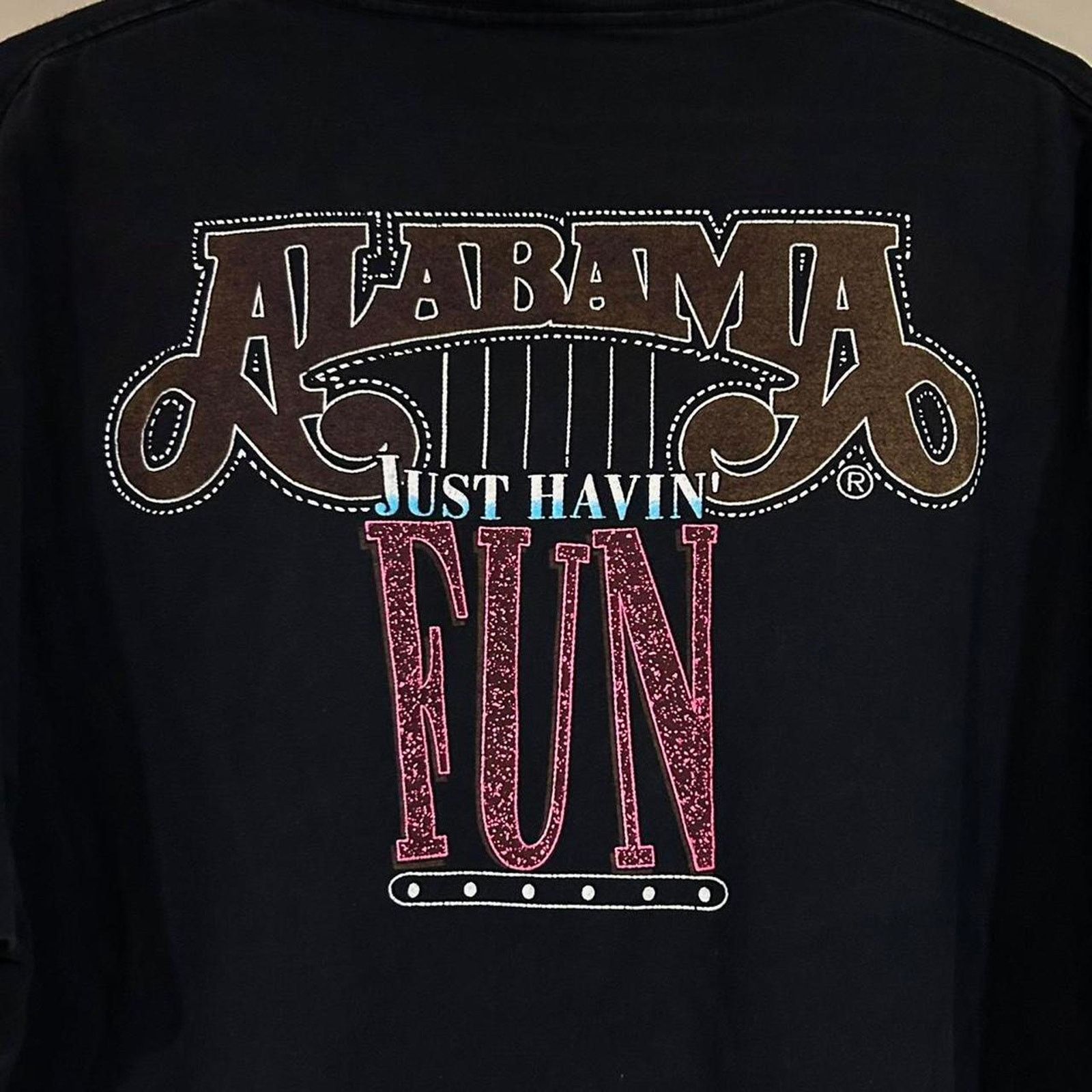 Other Vintage Alabama Just Havin’ Fun Band Shirt Size US XXL / EU 58 / 5 - 4 Thumbnail