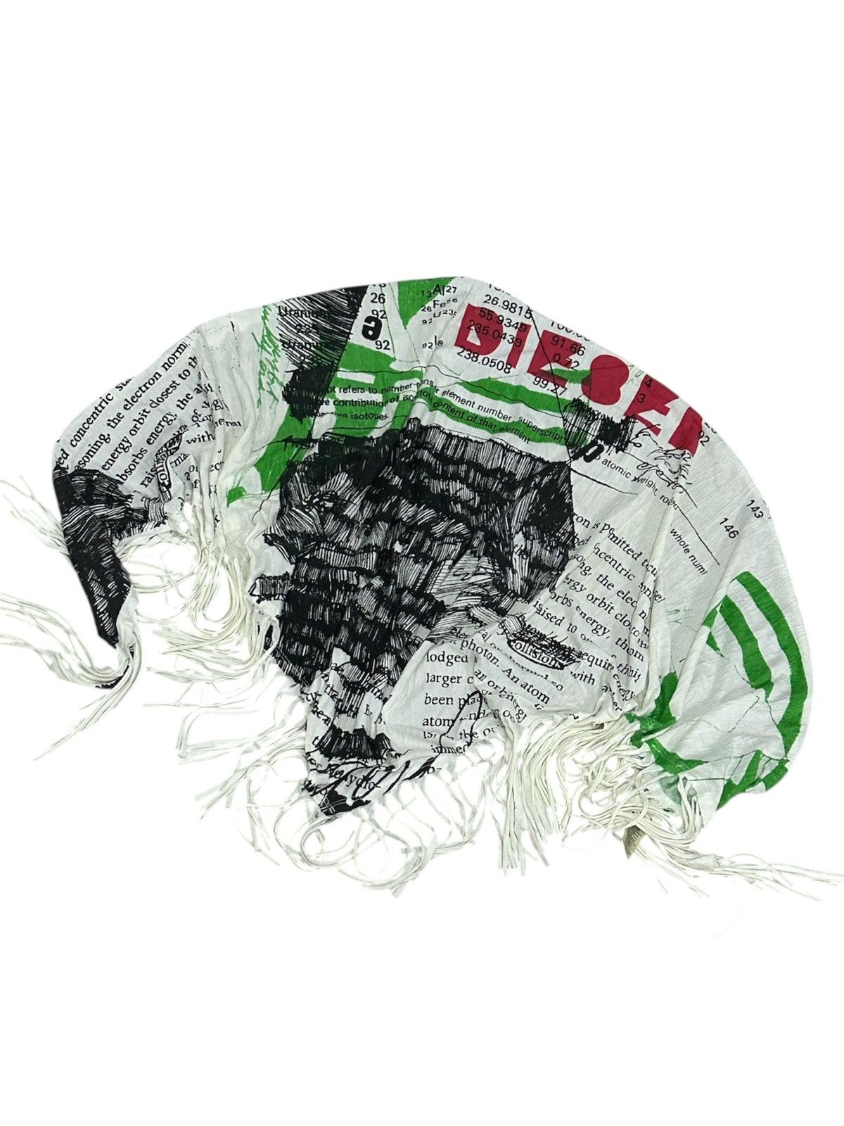 Diesel Diesel Poem Seditionaries Scarf Size ONE SIZE - 1 Thumbnail