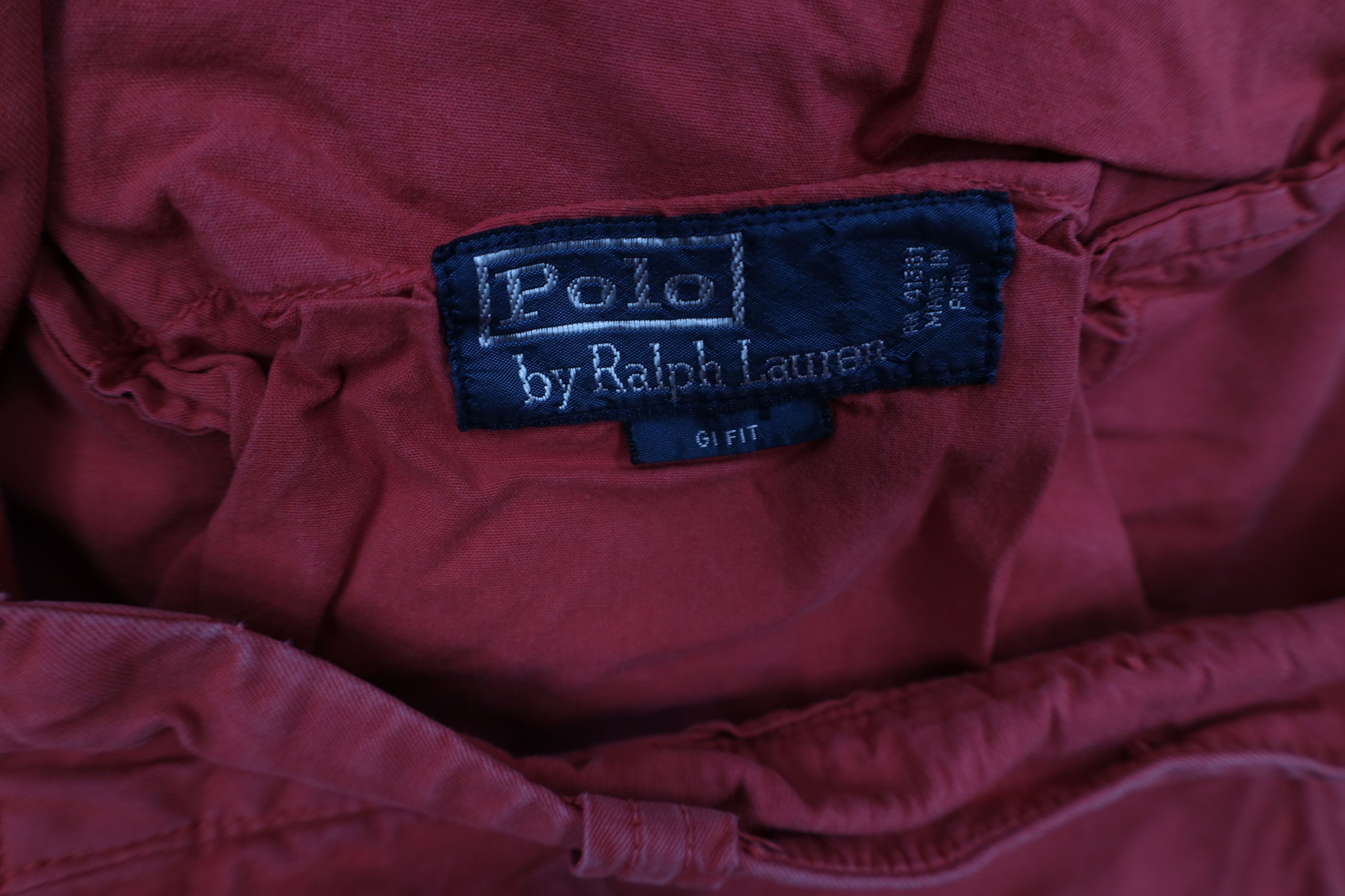 Ralph Lauren Vintage 90s Ralph Lauren Fly GI Surplus Crest Shorts Red Size US 38 / EU 54 - 8 Thumbnail