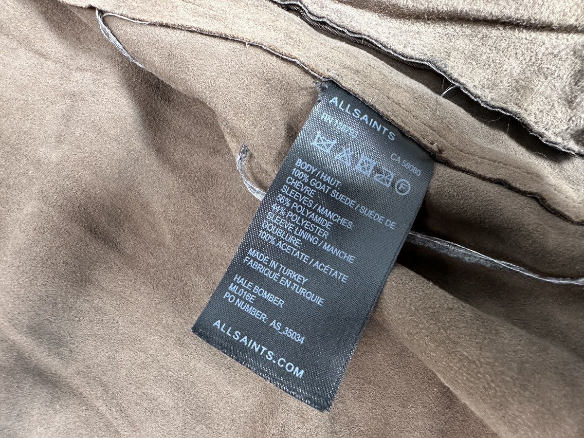 Allsaints ALLSAINTS Suede Hale Bomber Jacket Brown Men’s size M Size US M / EU 48-50 / 2 - 19 Thumbnail