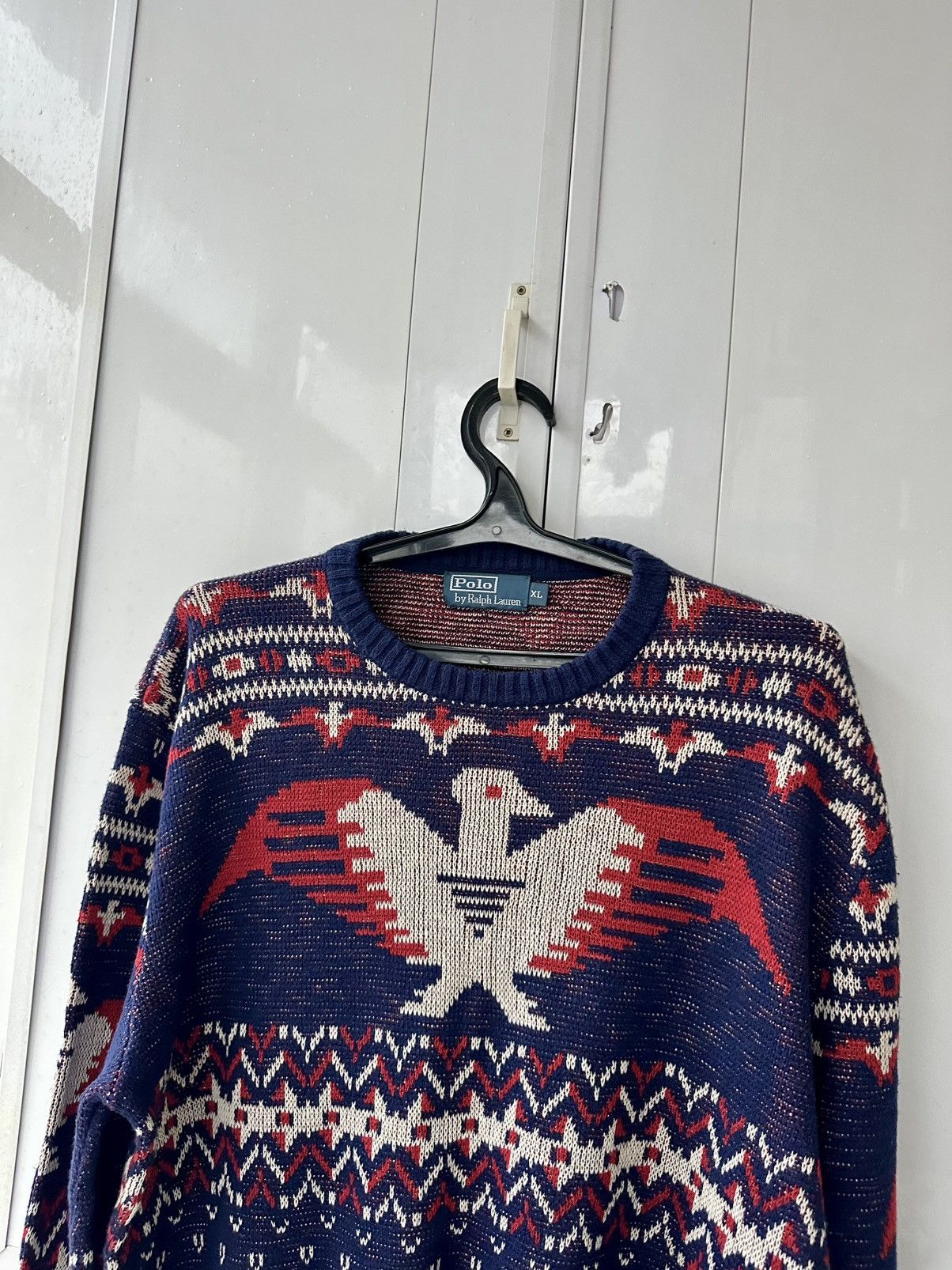 Polo Ralph Lauren Vintage Polo Ralph Lauren Sweater Aztec Style Size US XL / EU 56 / 4 - 9 Thumbnail