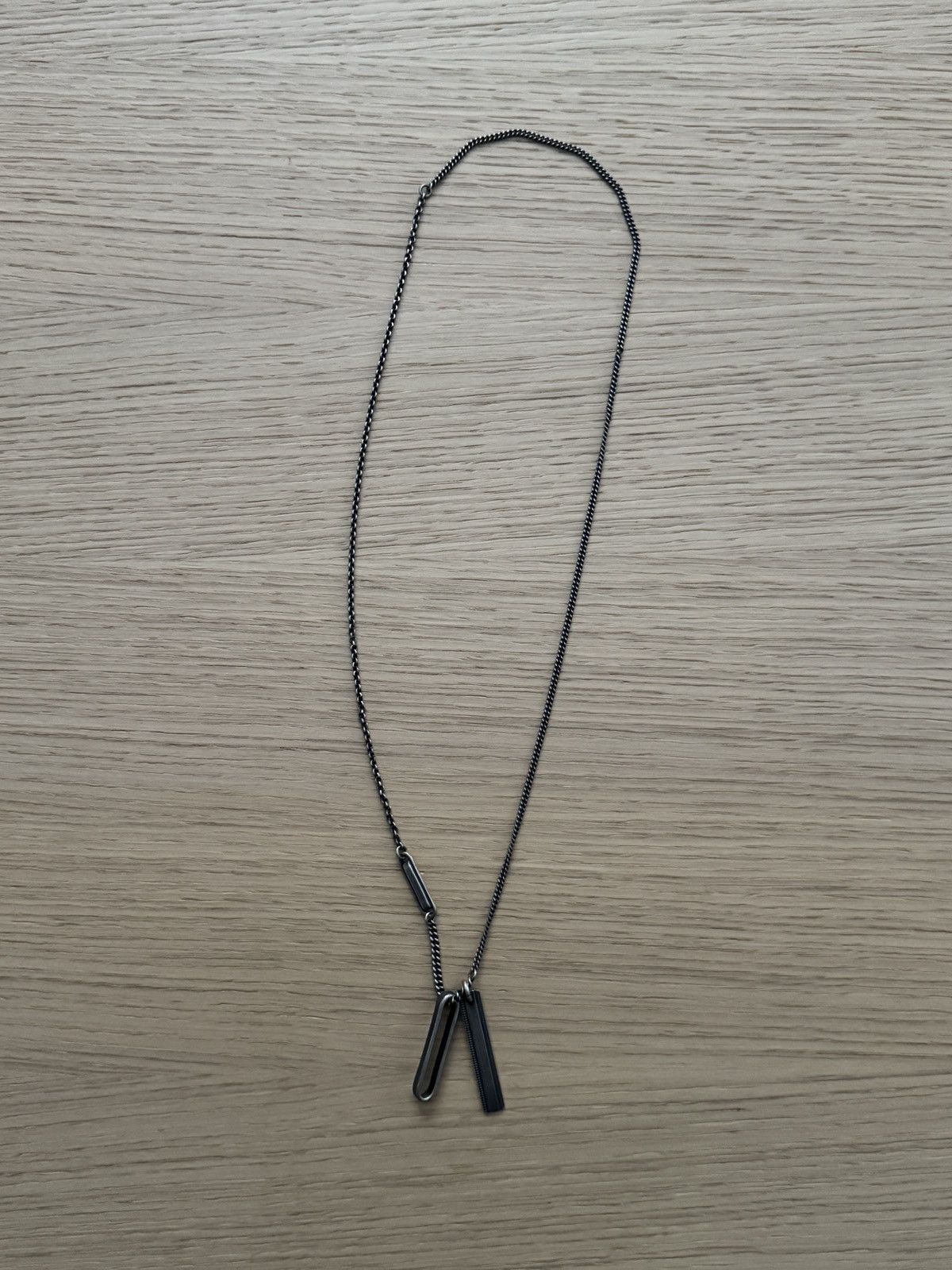 Werkstatt Munchen Werkstatt Munchen M3881 Silver Necklace Lines Size ONE SIZE - 5 Thumbnail