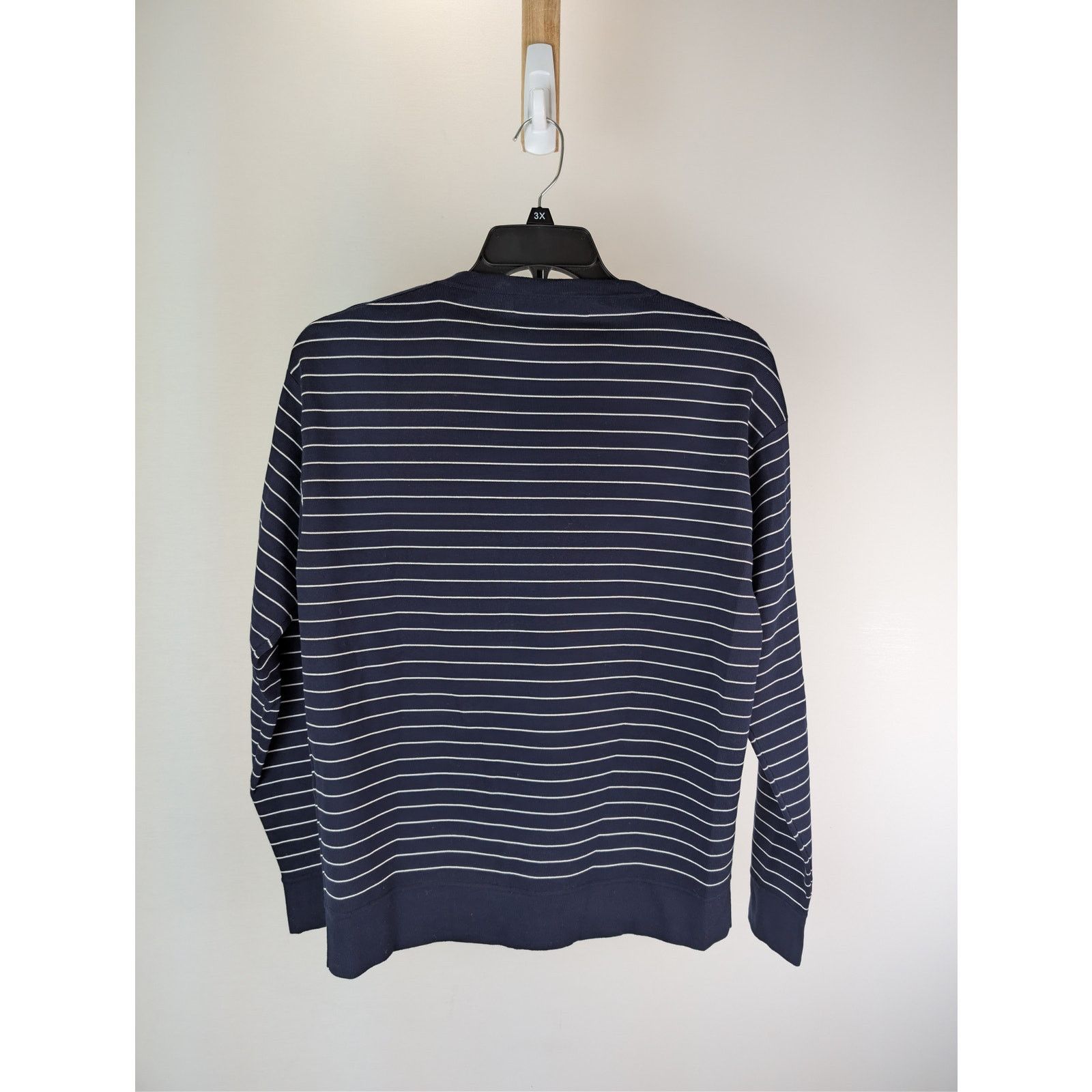 Other o1rshd1 CC20 Giuliva Round Collar Striped Sweater Blue/White Size US M / EU 48-50 / 2 - 10 Thumbnail