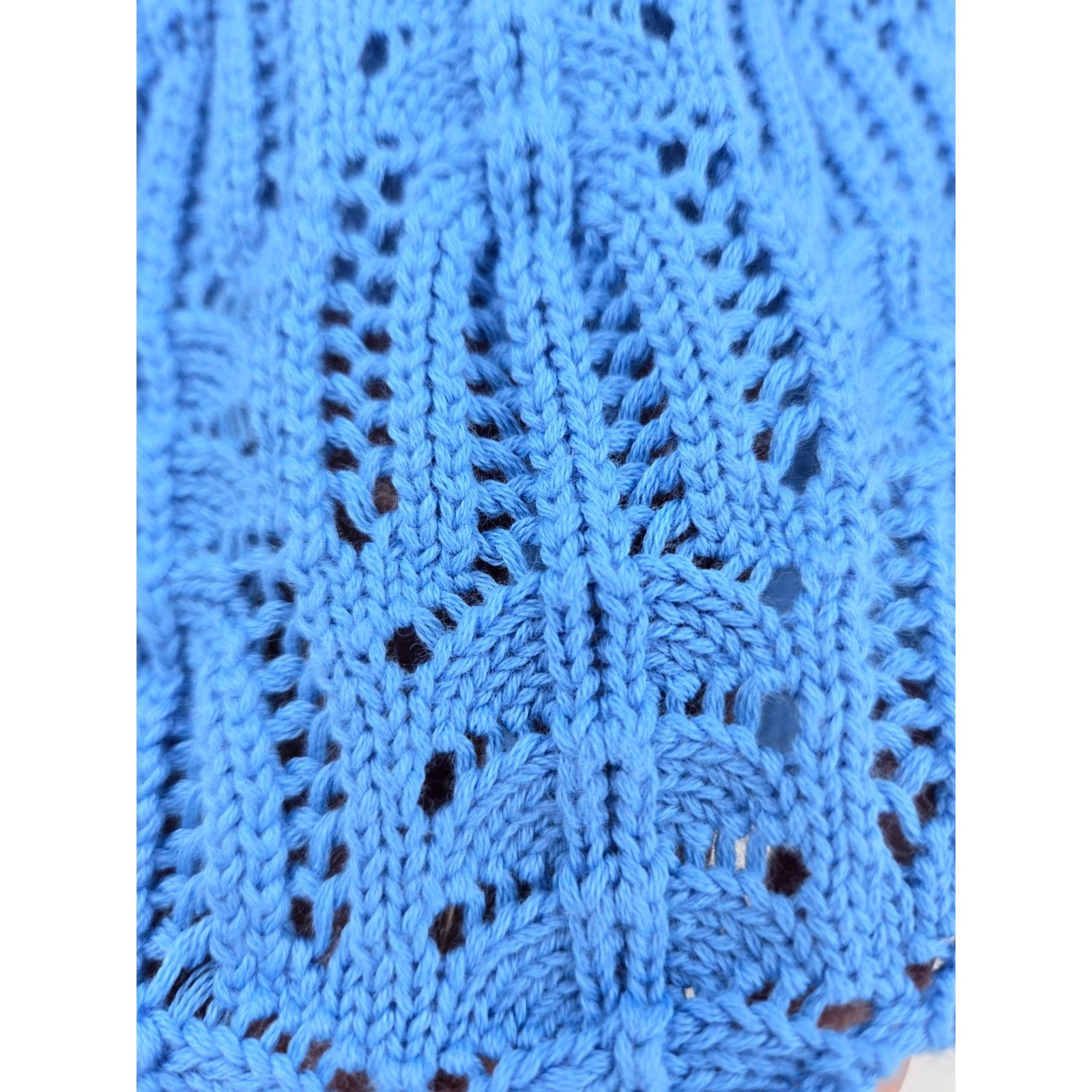 Other NWT Roxy Beach Bound Crochet Crop Sweater Vest Womens Medium Size M / US 6-8 / IT 42-44 - 10 Thumbnail