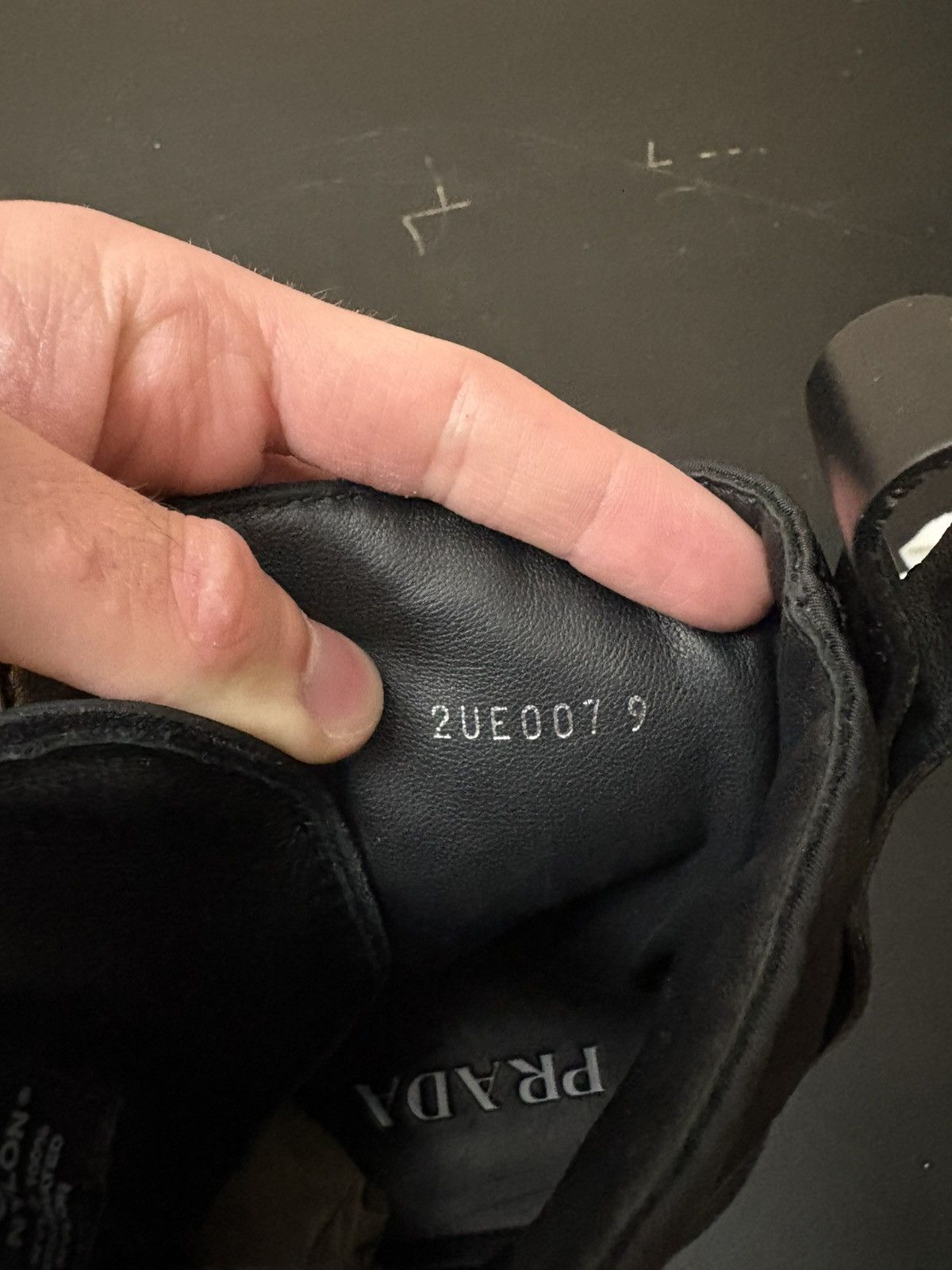 Prada Prada Re Nylon Monolith Pouch Combat Boots Black Size US 9 / EU 42 - 9 Thumbnail