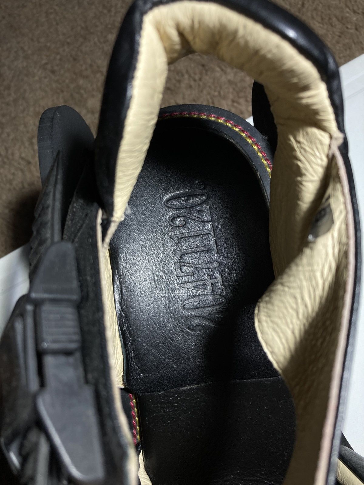 New 20471120 Ski Boots 90s Sandals Hyoma SS98 90s Black