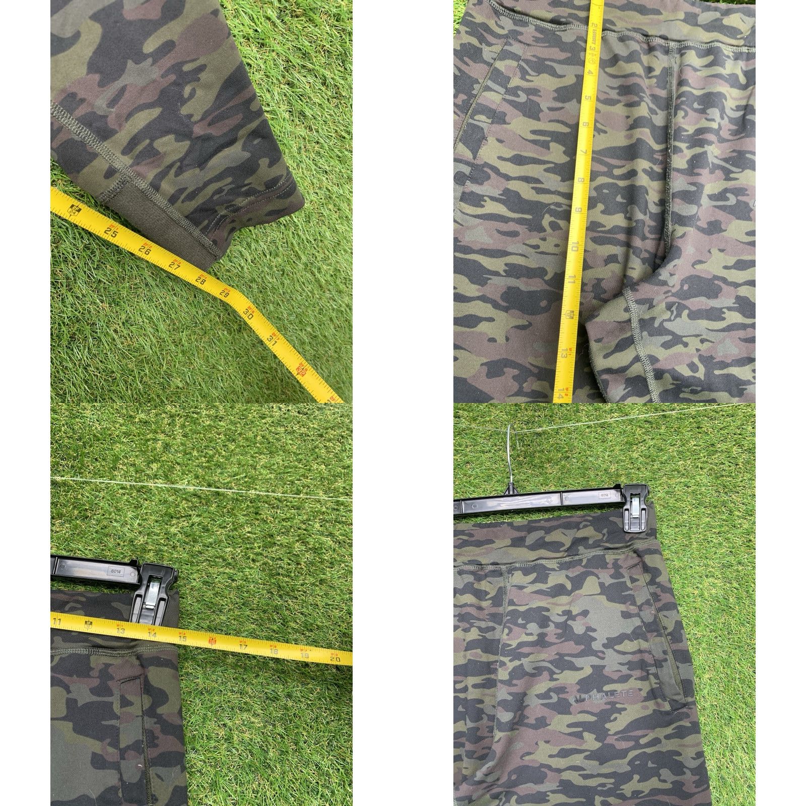 Vintage Alphalete Sweatpants Mens Medium M Tapered 32x30 Camouflage Beig e Polyester Blend Gym Activewear Size US 31 - 8 Thumbnail