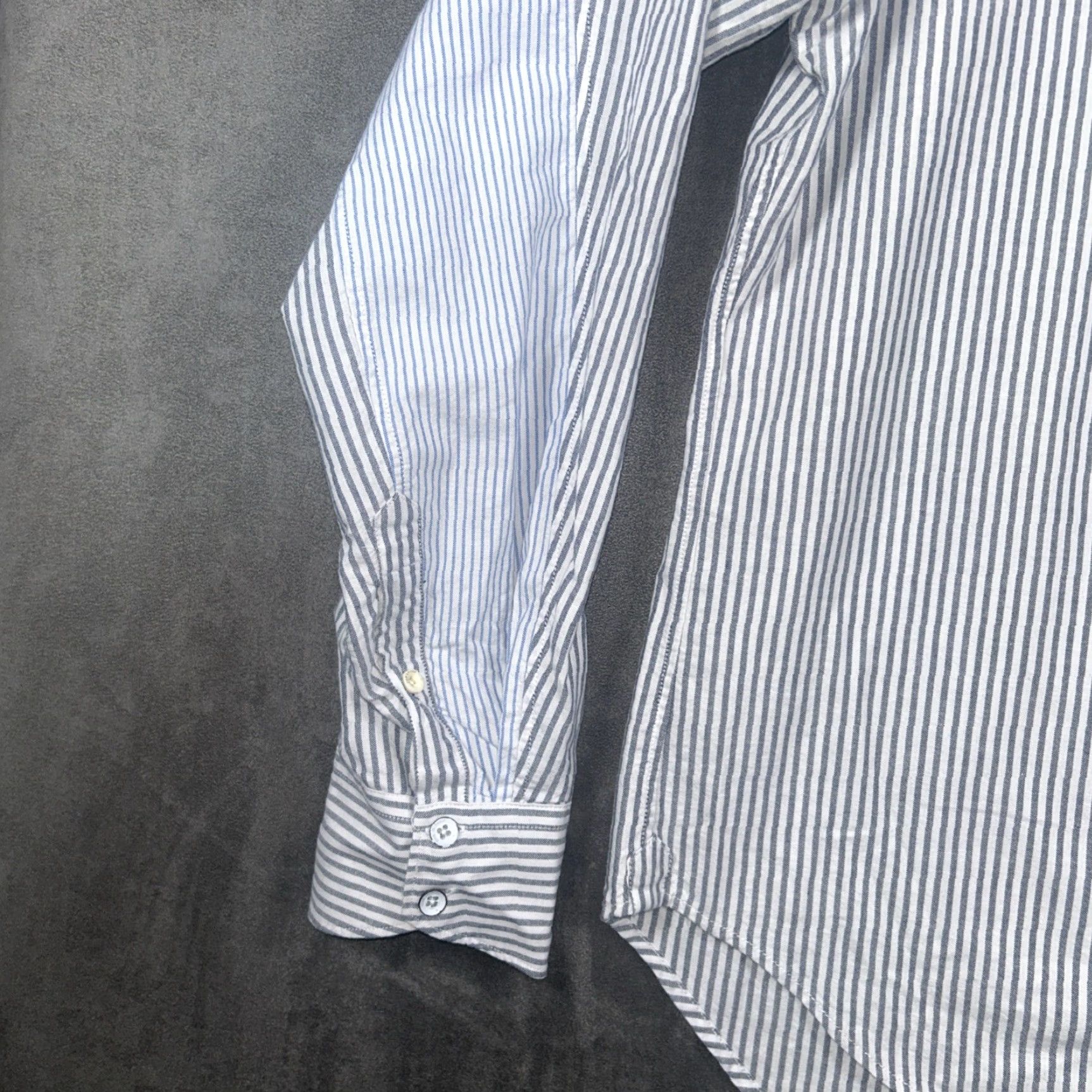 Rag & Bone Rag & Bone Shirt Button-Up Mens L Stripe Oxford Engineered Long Sleeve Casual Formal Travel Multicolor Cotton Blend Size US L / EU 52-54 / 3 - 5 Thumbnail