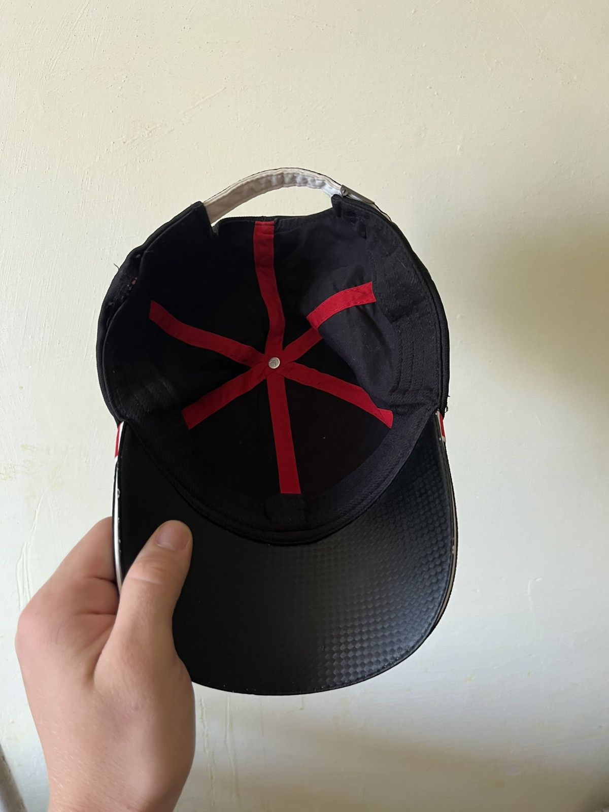 Porsche Design Porsche Motorsport Cap — Black/Red Y2K Size ONE SIZE - 5 Thumbnail