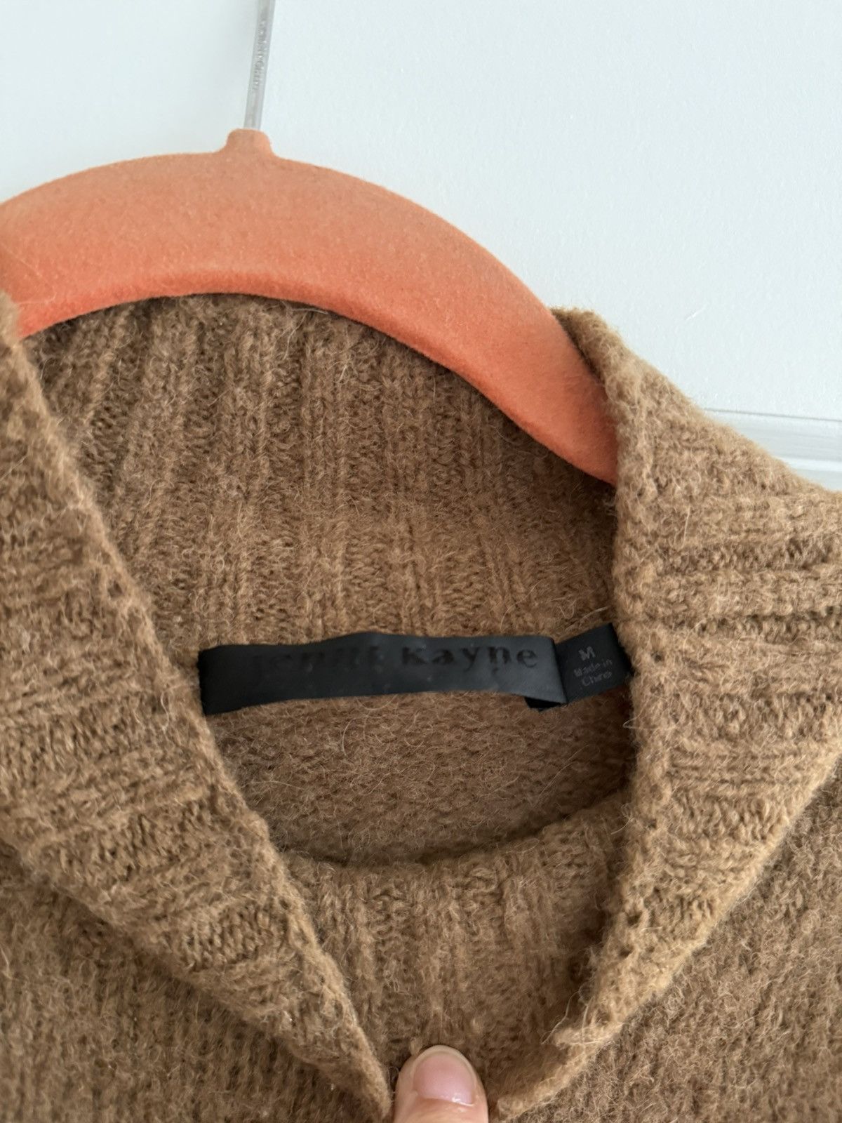 Other Jenni Kayne Women's Alpaca Mockneck Pullover Tan, Size M Size M / US 6-8 / IT 42-44 - 3 Thumbnail
