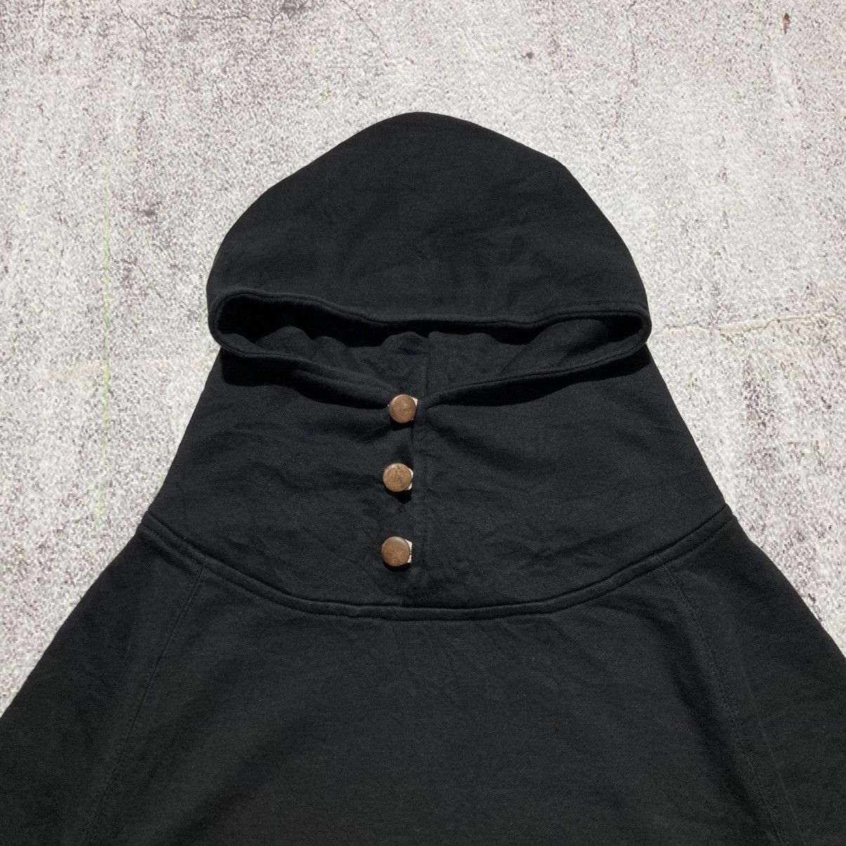 Japanese Brand 2000s Controcte Unique Pullover Hoodie Black Kapital Style Size US M / EU 48-50 / 2 - 3 Thumbnail